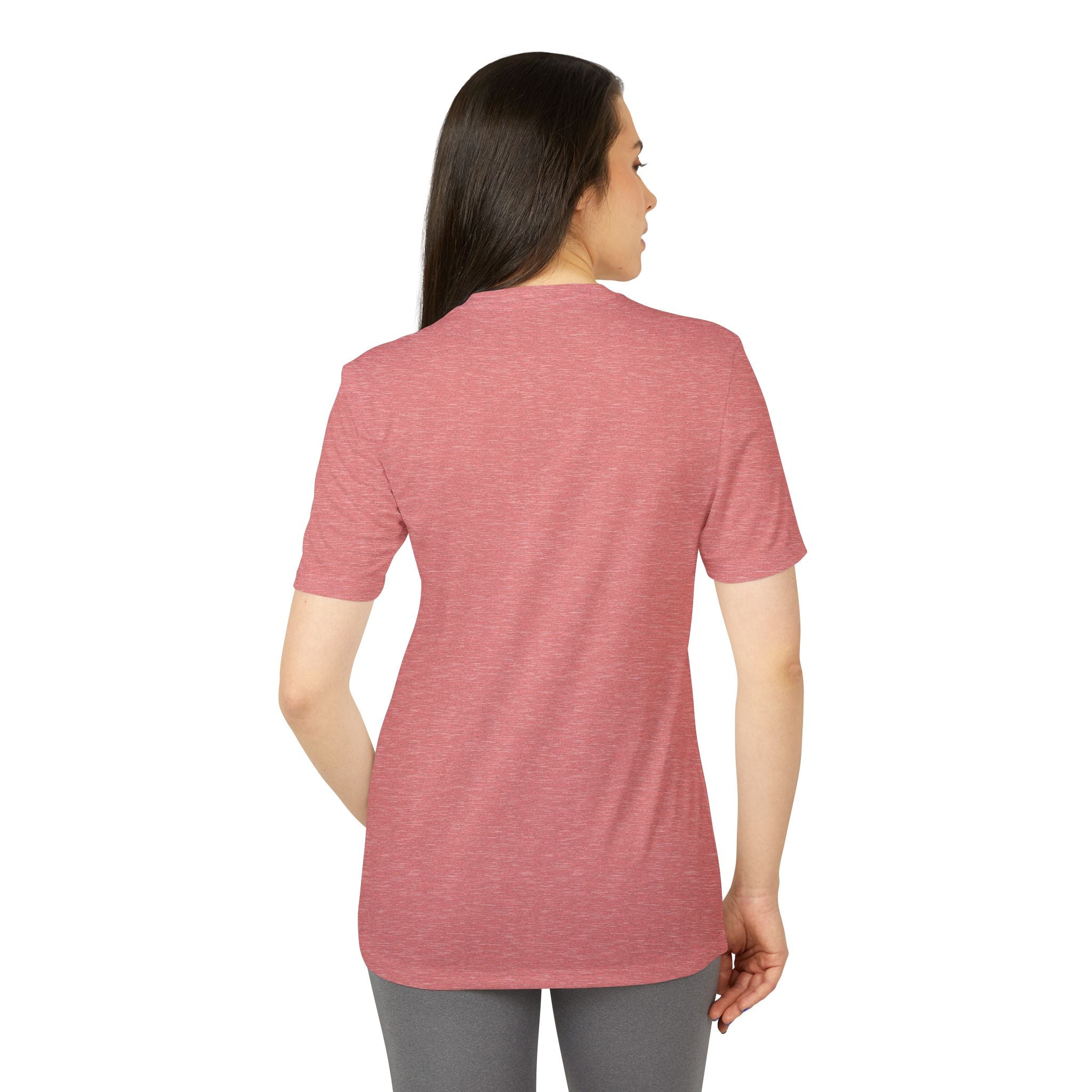 Inspirational Adidas Unisex Sport T-shirt - "You Are Here for a Reason"