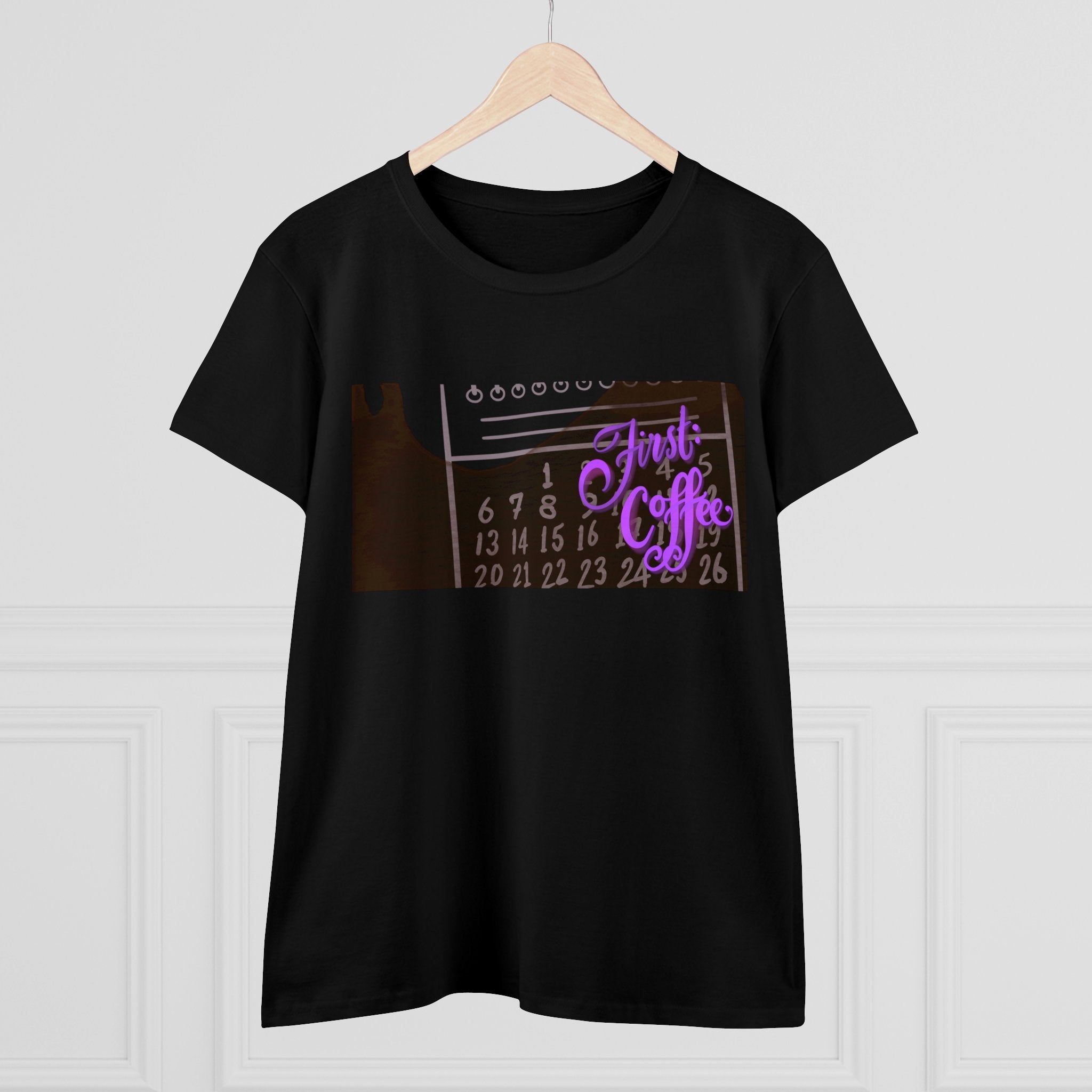 FIRST: COFFEE Cotton Tee