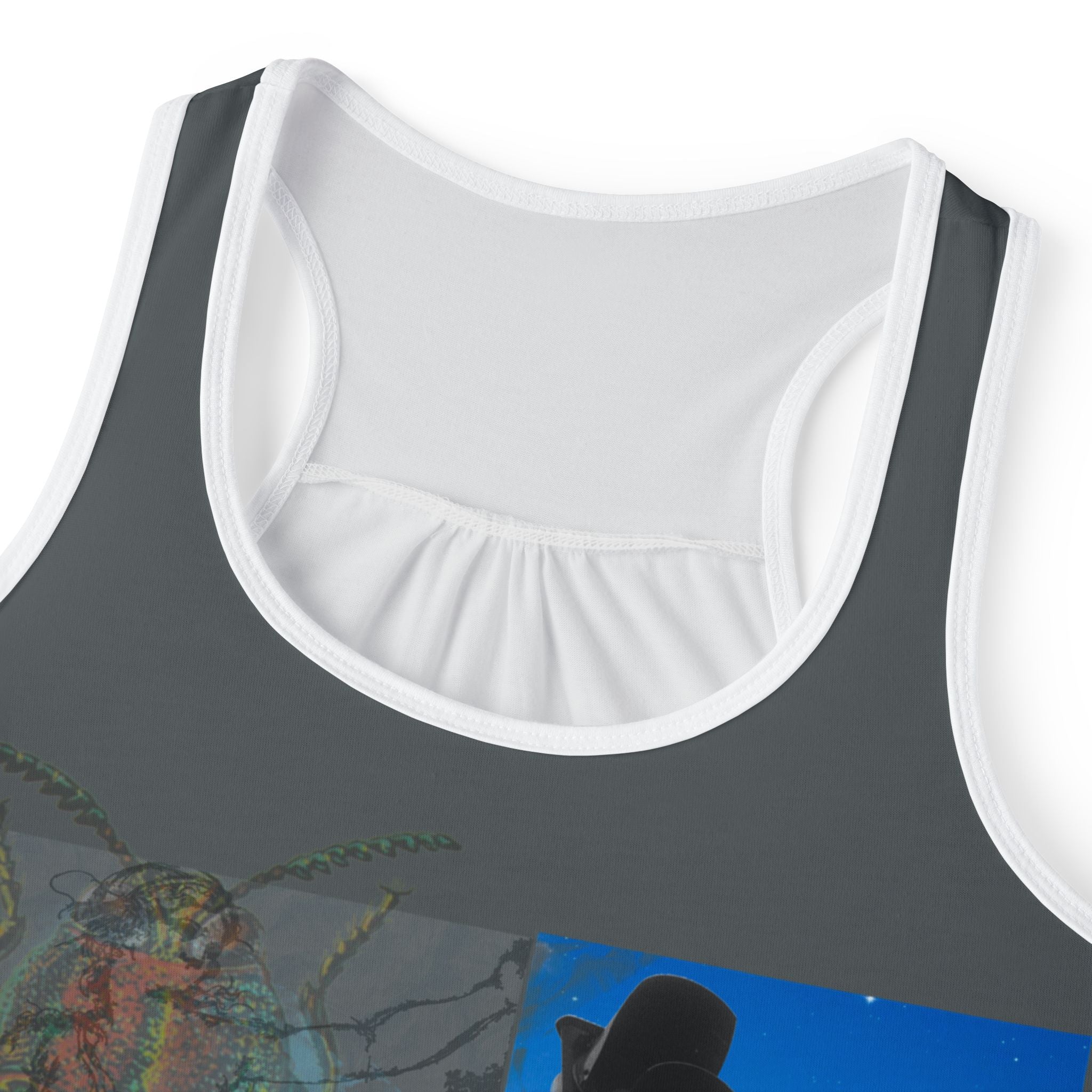 Graphic Women's Tank Top - Nature-Inspired Design for Summer Adventures