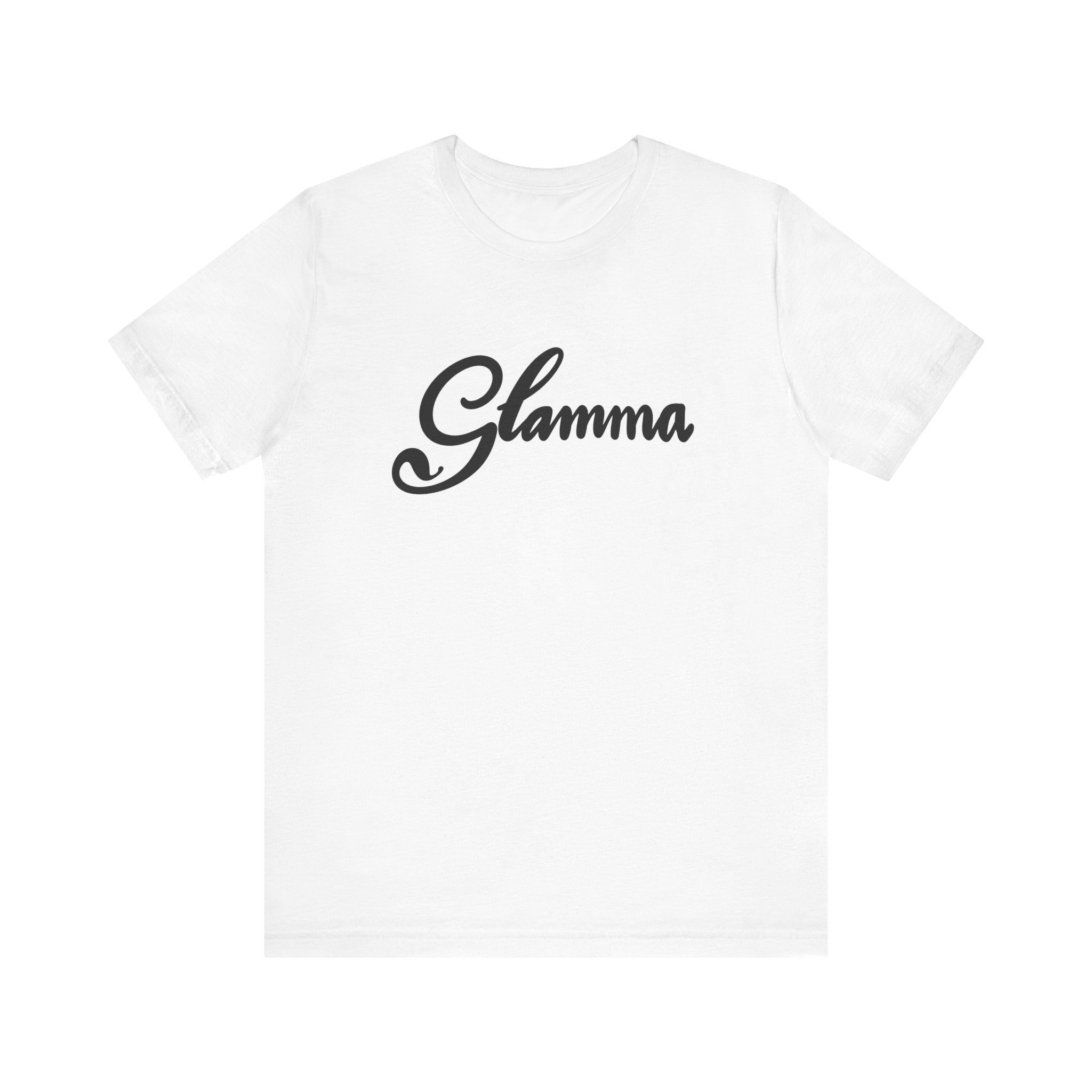 Stylish 'Glamma' Unisex Jersey Tee - Perfect Gift for Grandmothers