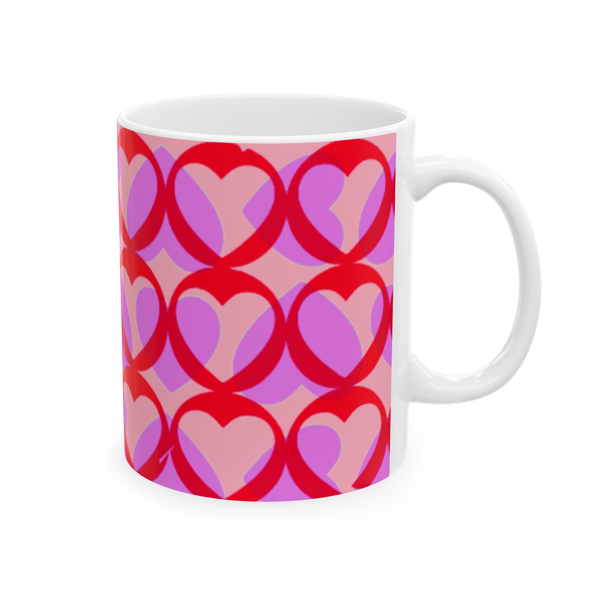 CUP O’ LOVE Ceramic Mug, (11oz, 15oz)