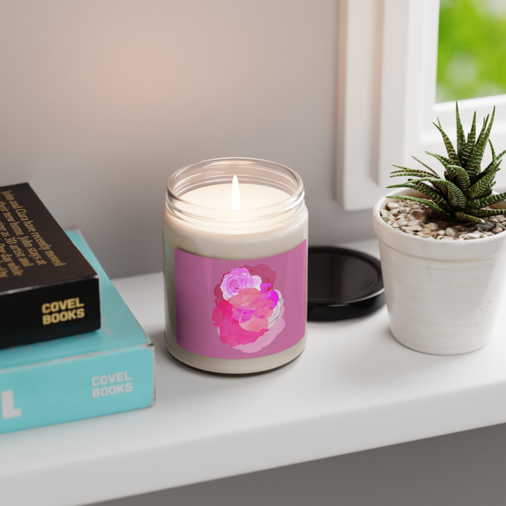 SERENITY Scented Soy Candle, 9oz