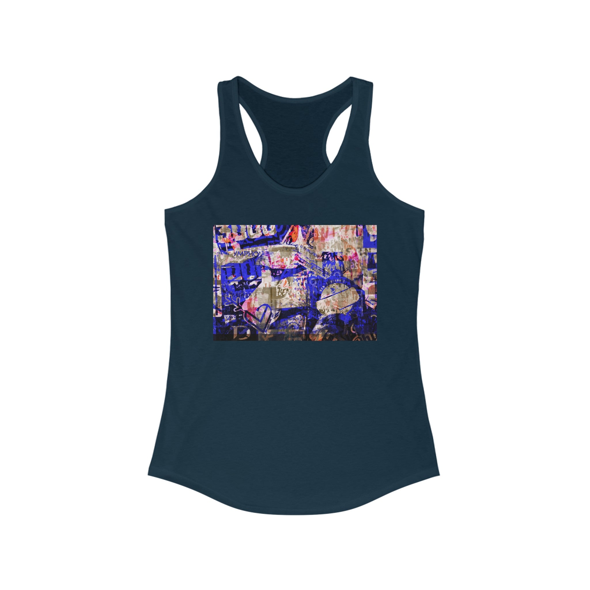 GRAFFITI SYMPHONY Women's Ideal Racerback Tank