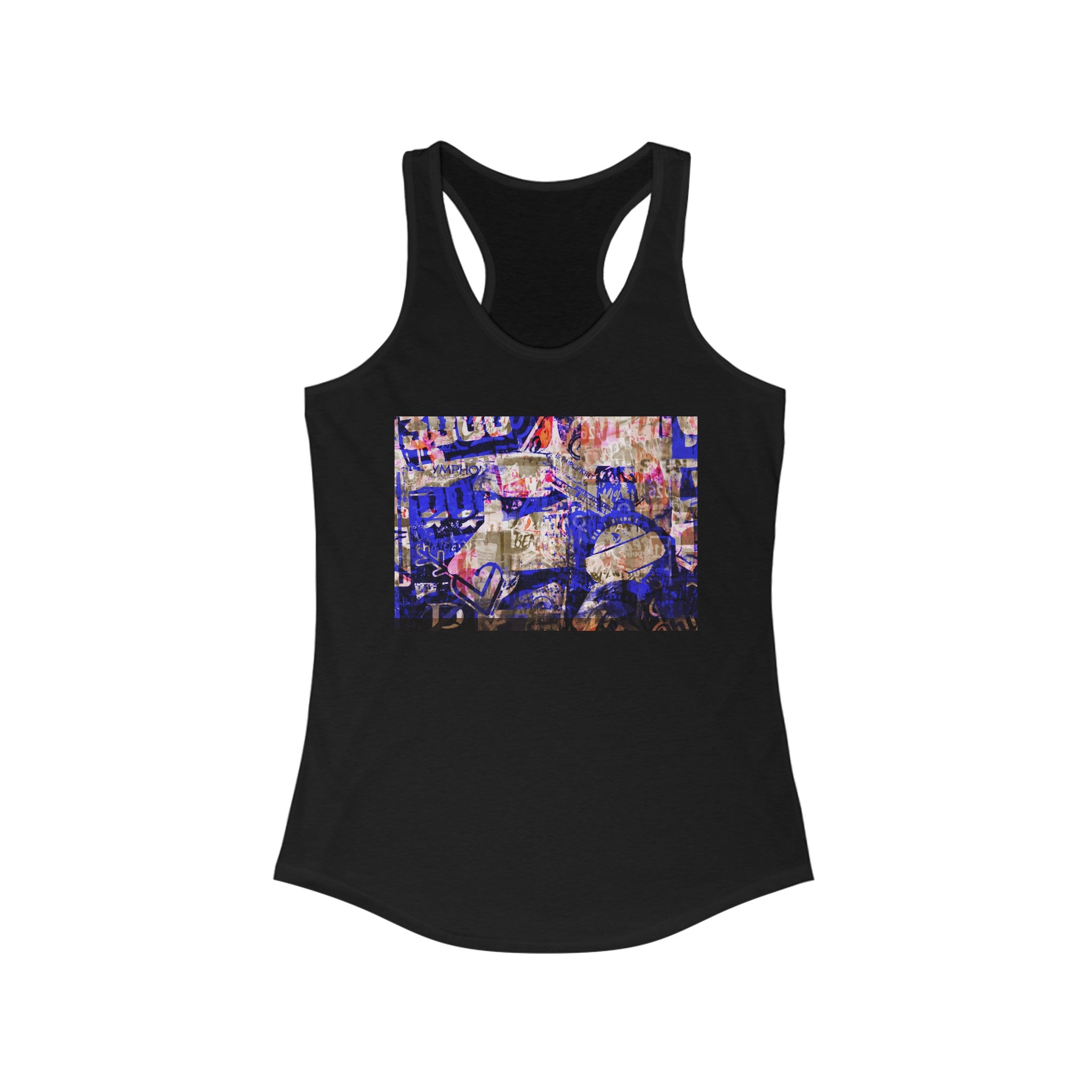 GRAFFITI SYMPHONY Women's Ideal Racerback Tank