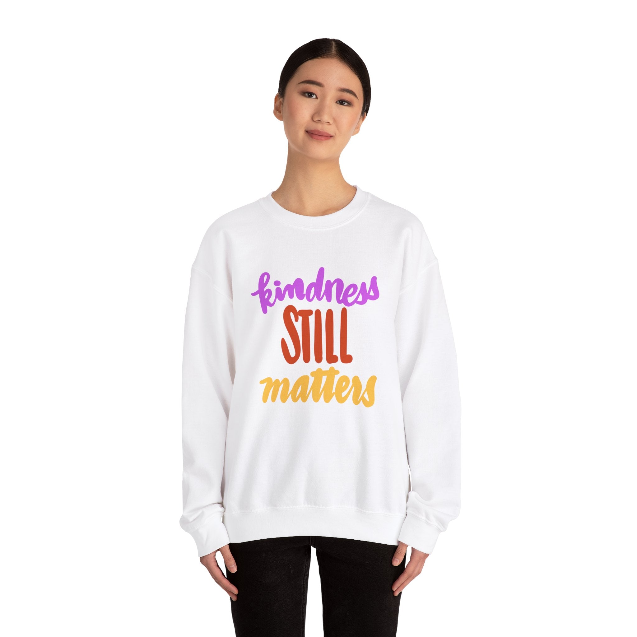 Kindness Still Matters Crewneck Sweatshirt - Unisex Heavy Blend™