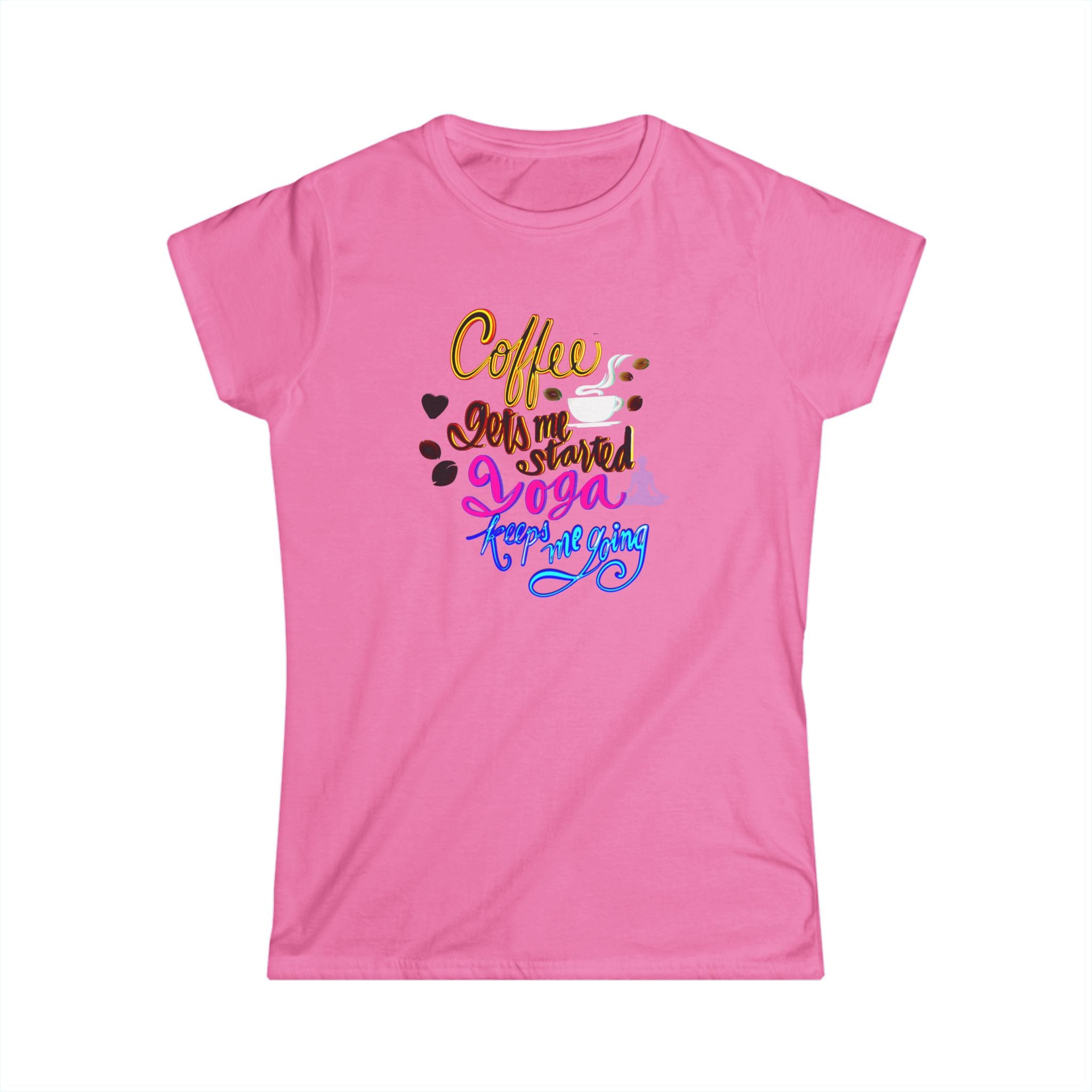 COFFEE AND YOGA Women's Tee
