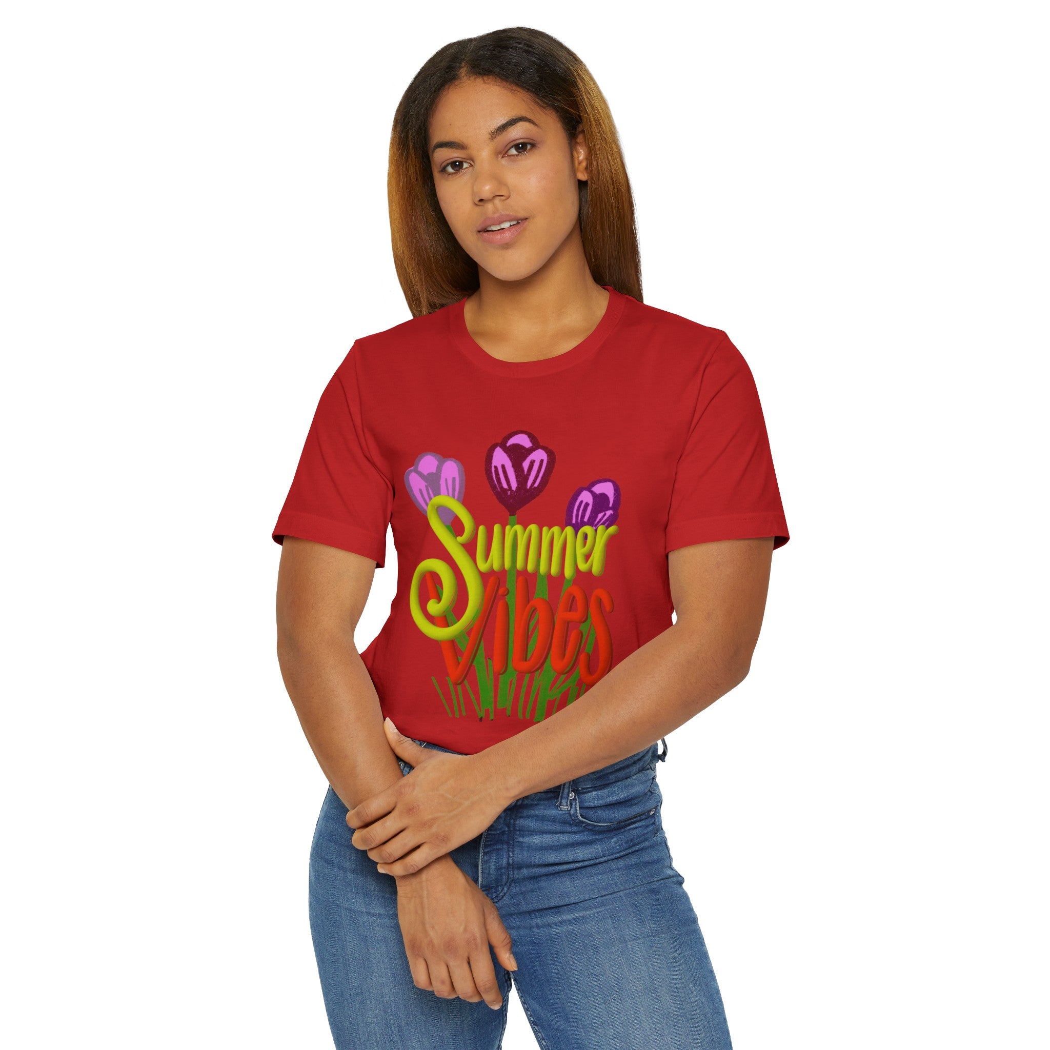 SUMMER VIBES Unisex Jersey T-Shirt