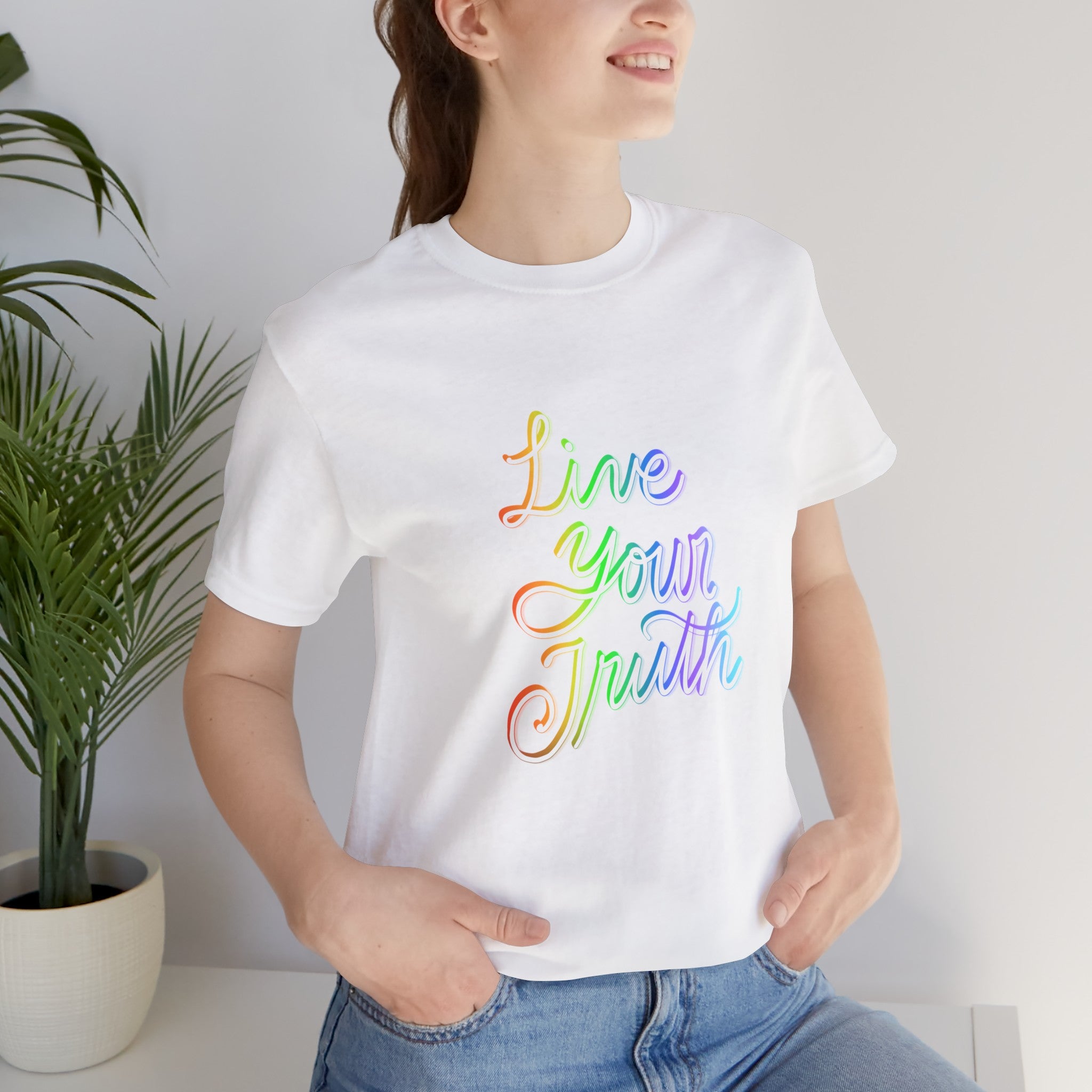 LIVE YOUR TRUTH Unisex Jersey T-Shirt