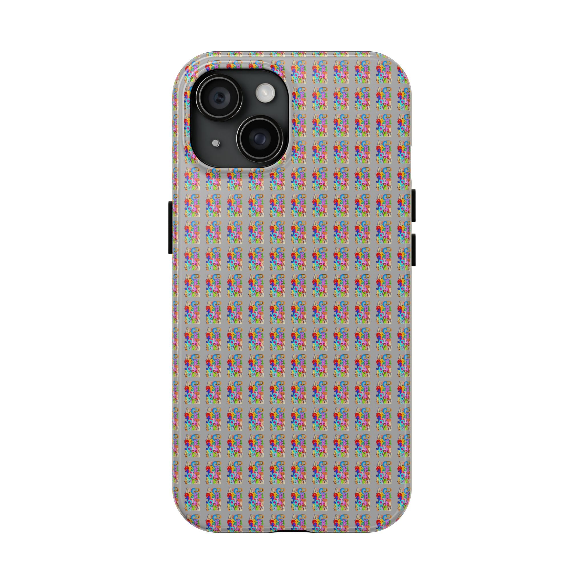 ALPHABET PRINT Tough Phone Case