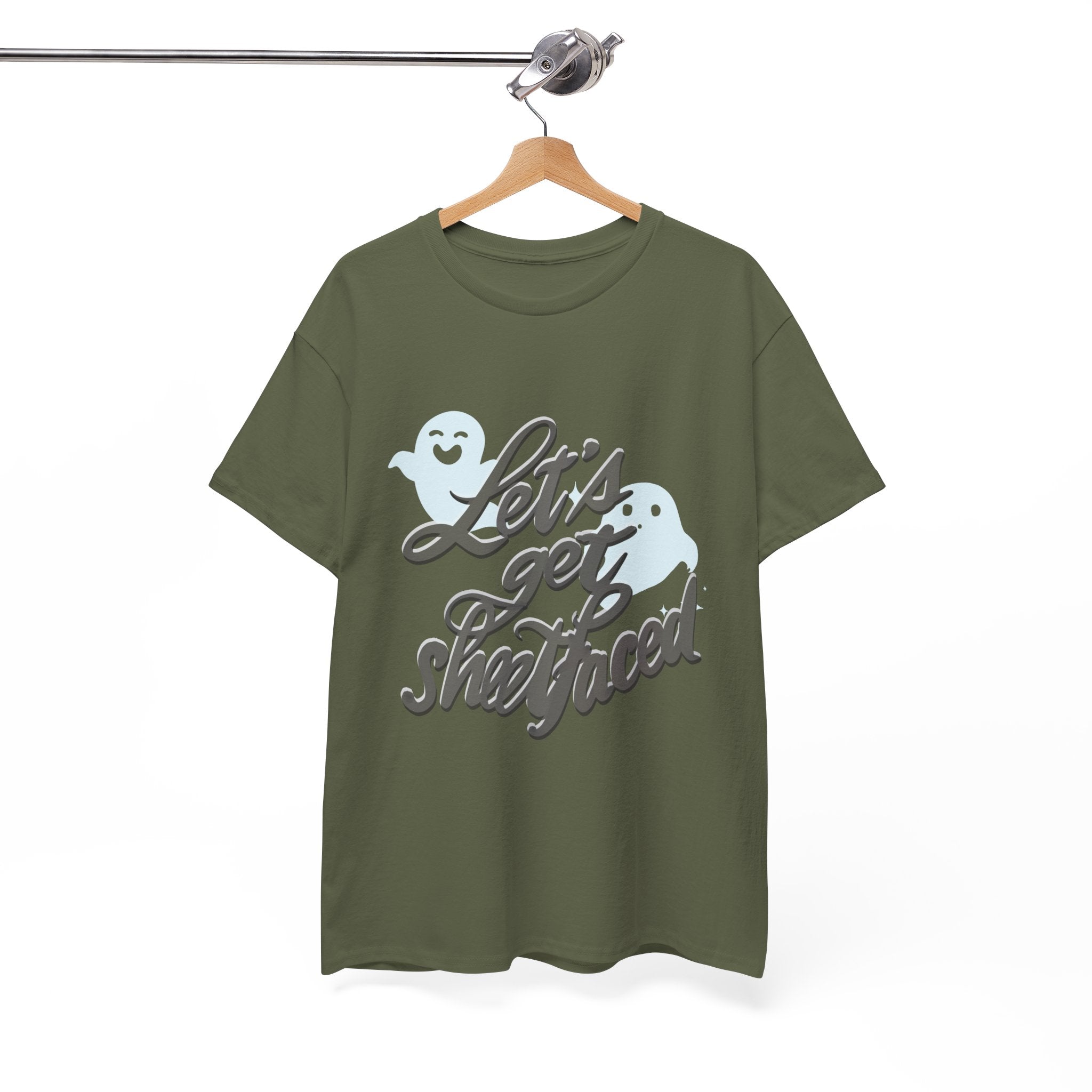 Halloween SHEETFACED Unisex Tee with Original Design by Cecile