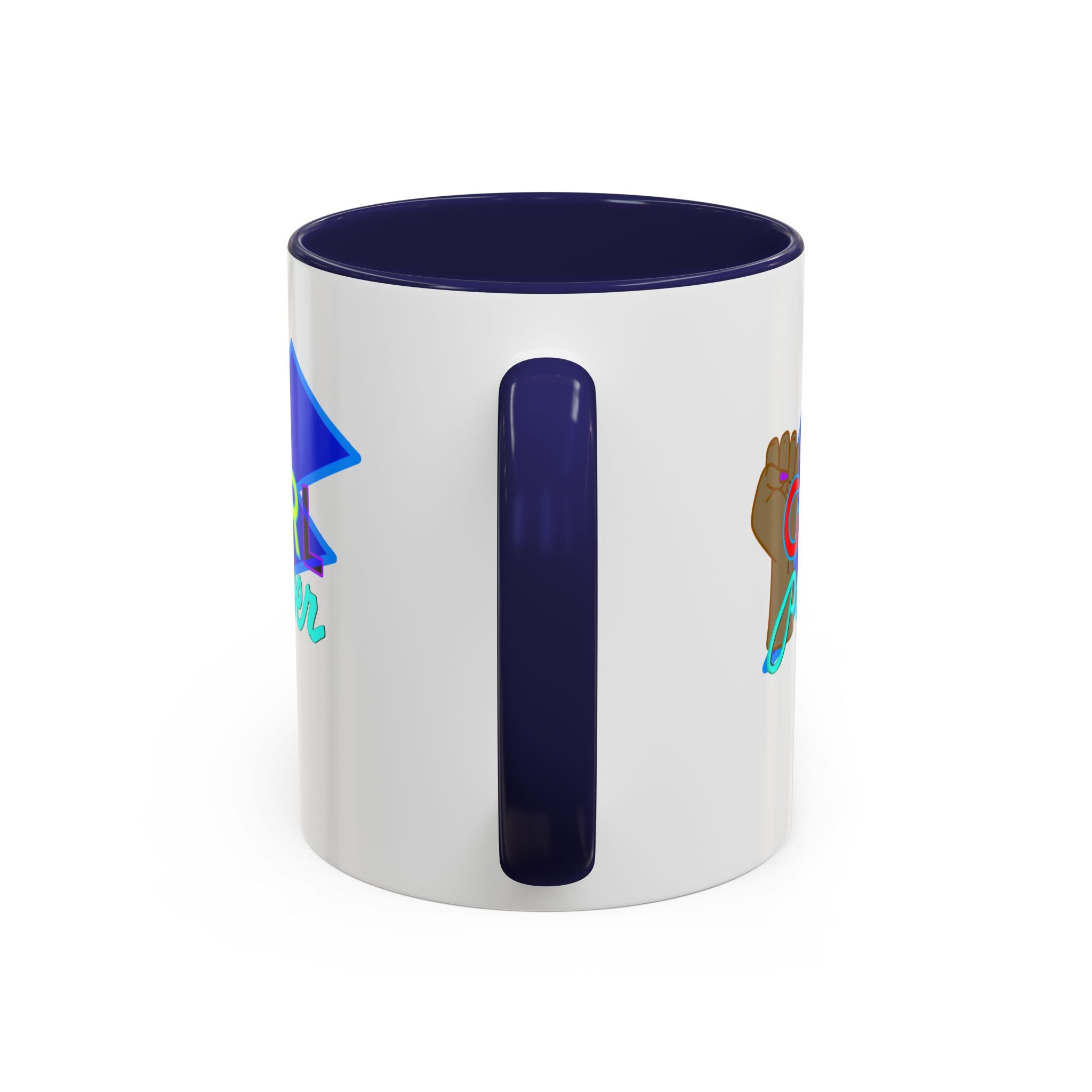 GIRL POWER Accent Coffee Mug (11 oz)