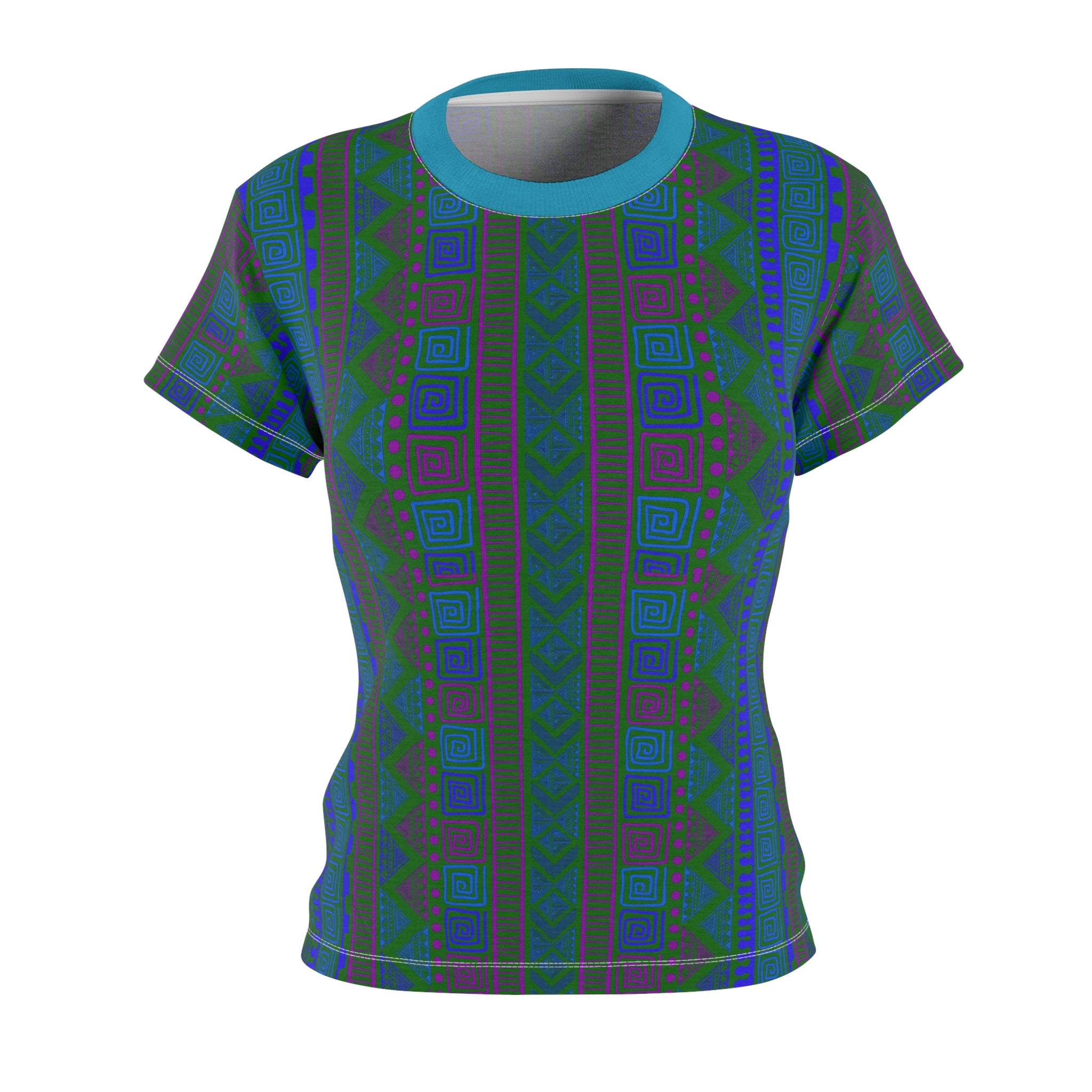 MAHABA Women's Cut & Sew Tee (AOP)