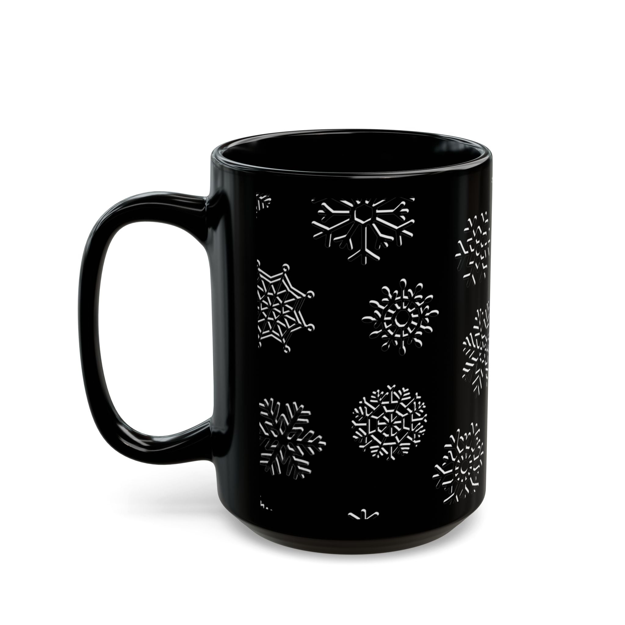 FRESH SNOWFLAKES LARGE MUG Mug (15oz)