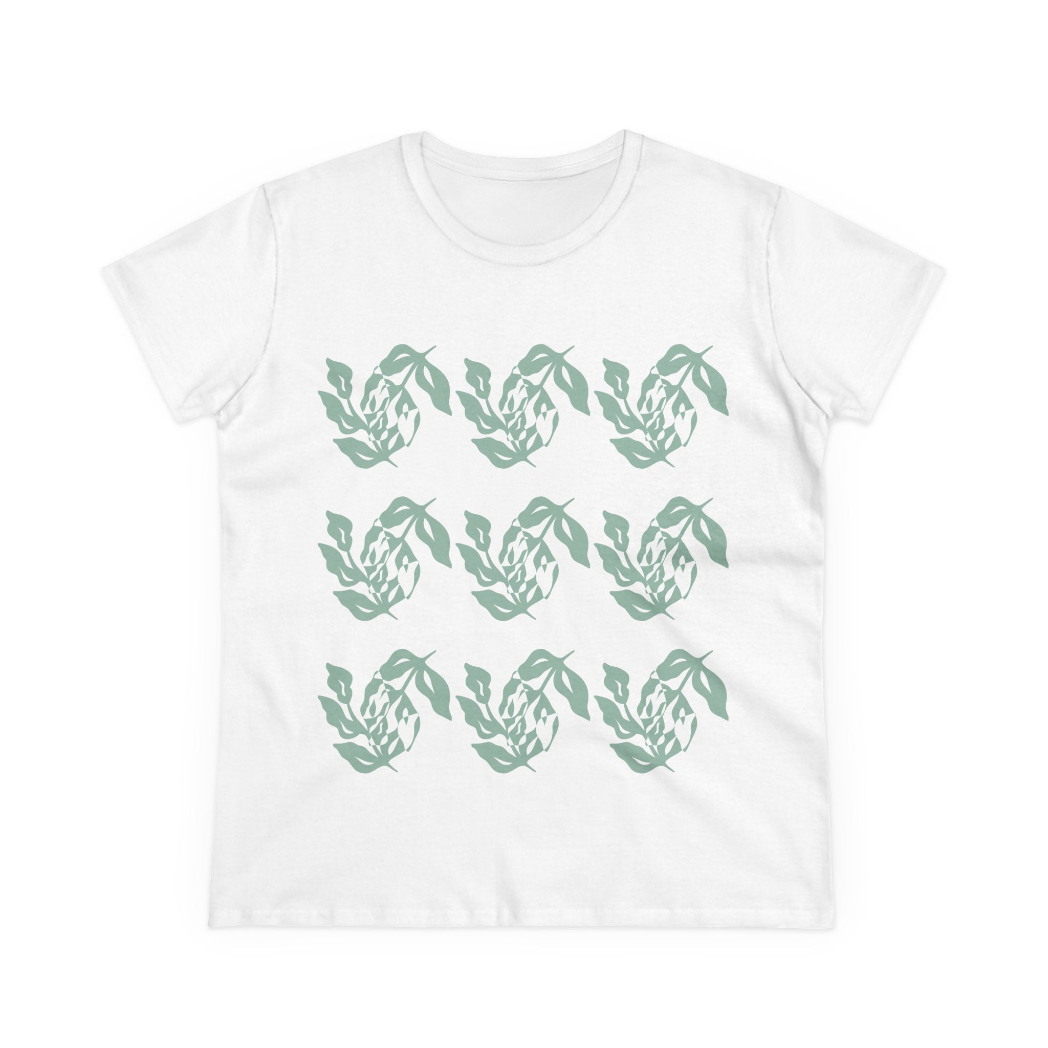 Botanical Cotton Tee - Casual & Eco-Friendly Apparel