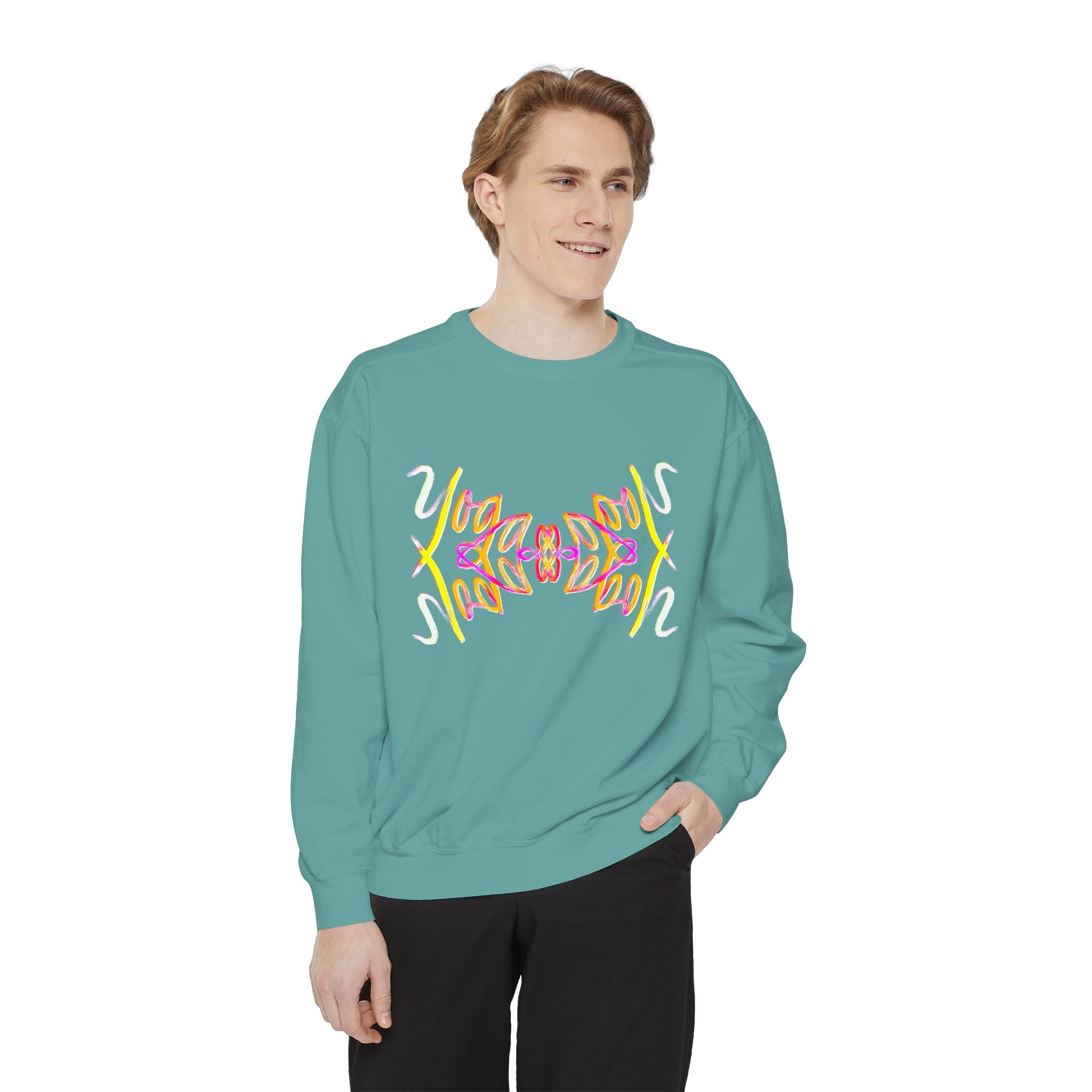 YOGA Unisex Garment-Dyed Sweatshirt