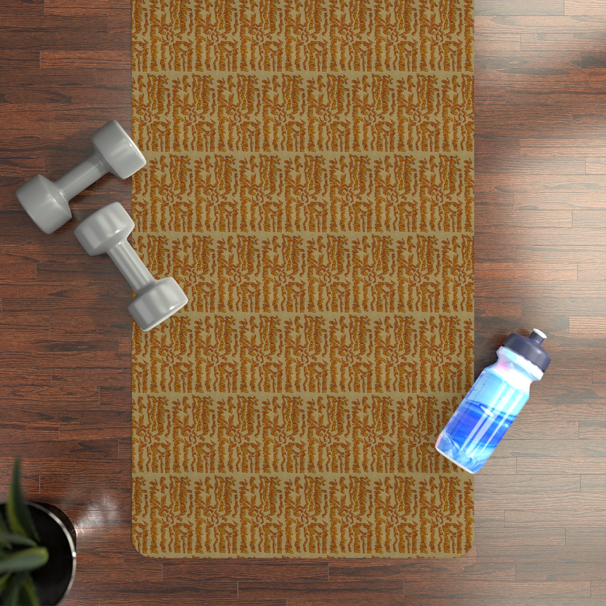 CALLIGRAPHIC YOGA Mat