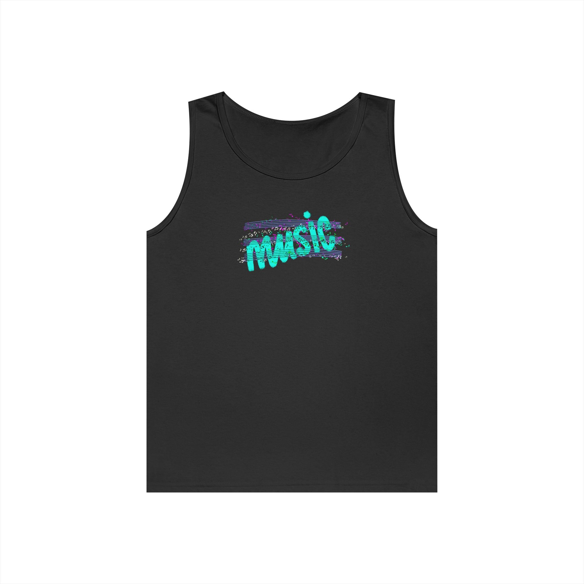 Music Vibes Unisex Heavy Cotton Tank Top