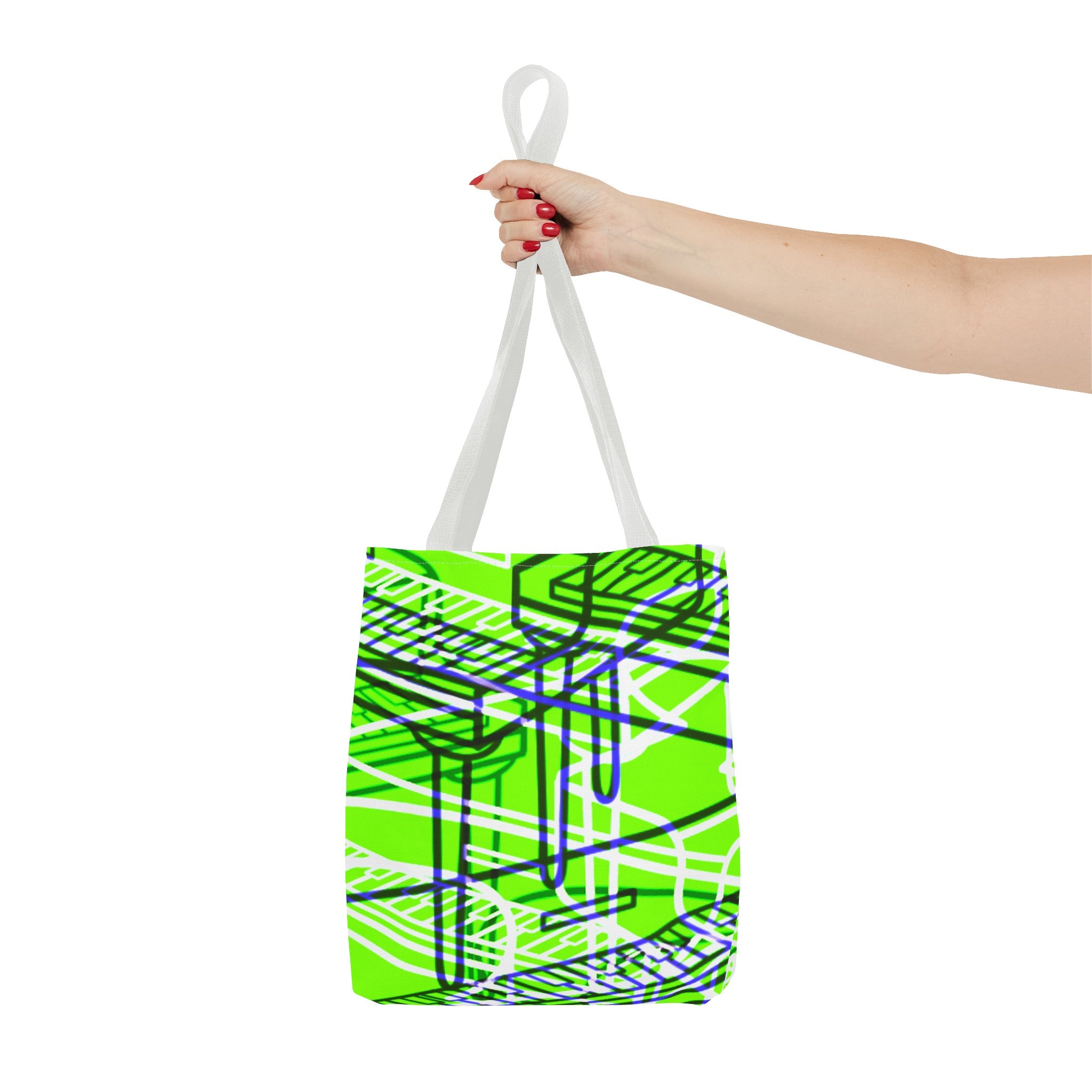 GREEN PIANOS Tote Bag (AOP)