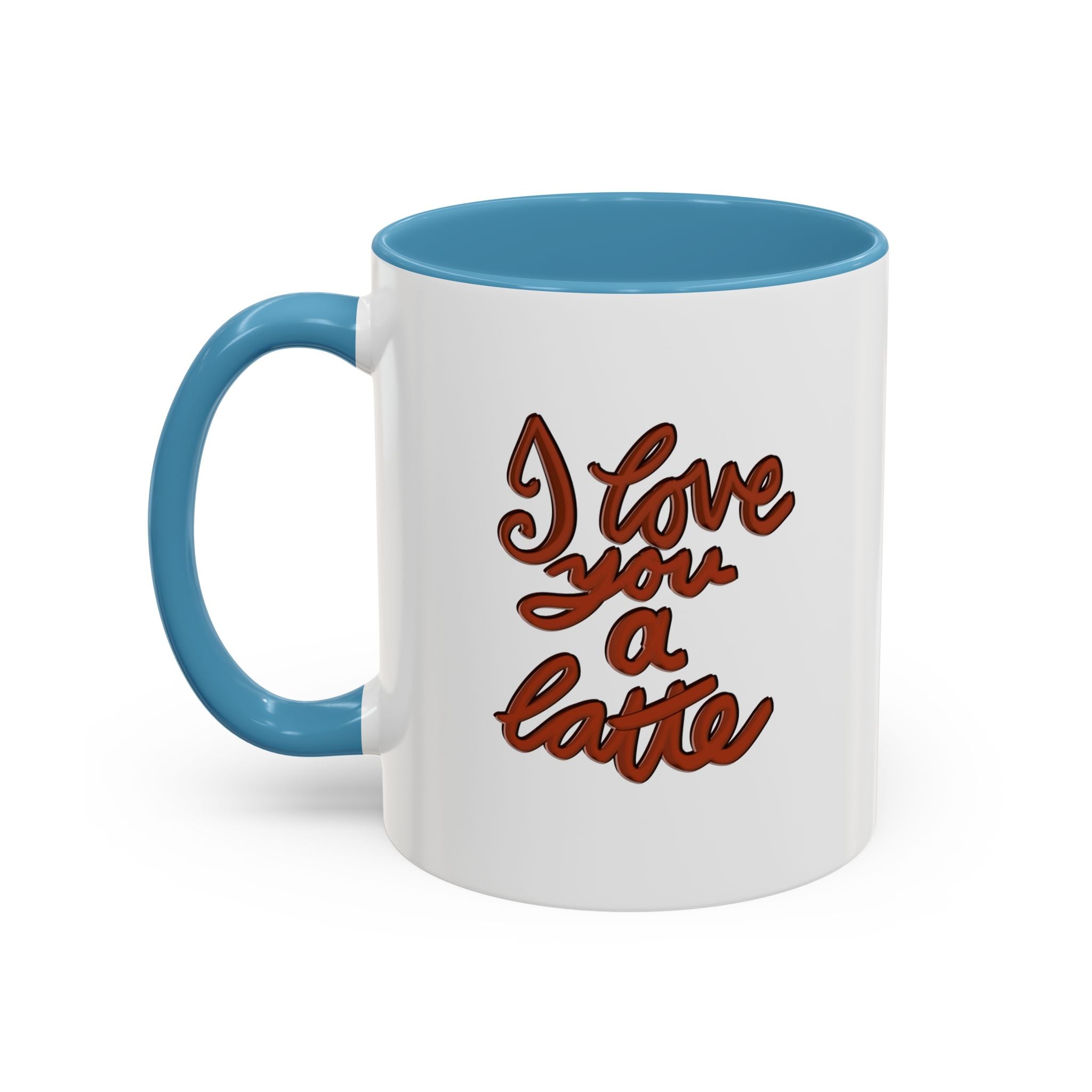 Coffee Mug - I Love You a Latte - 11 ounce