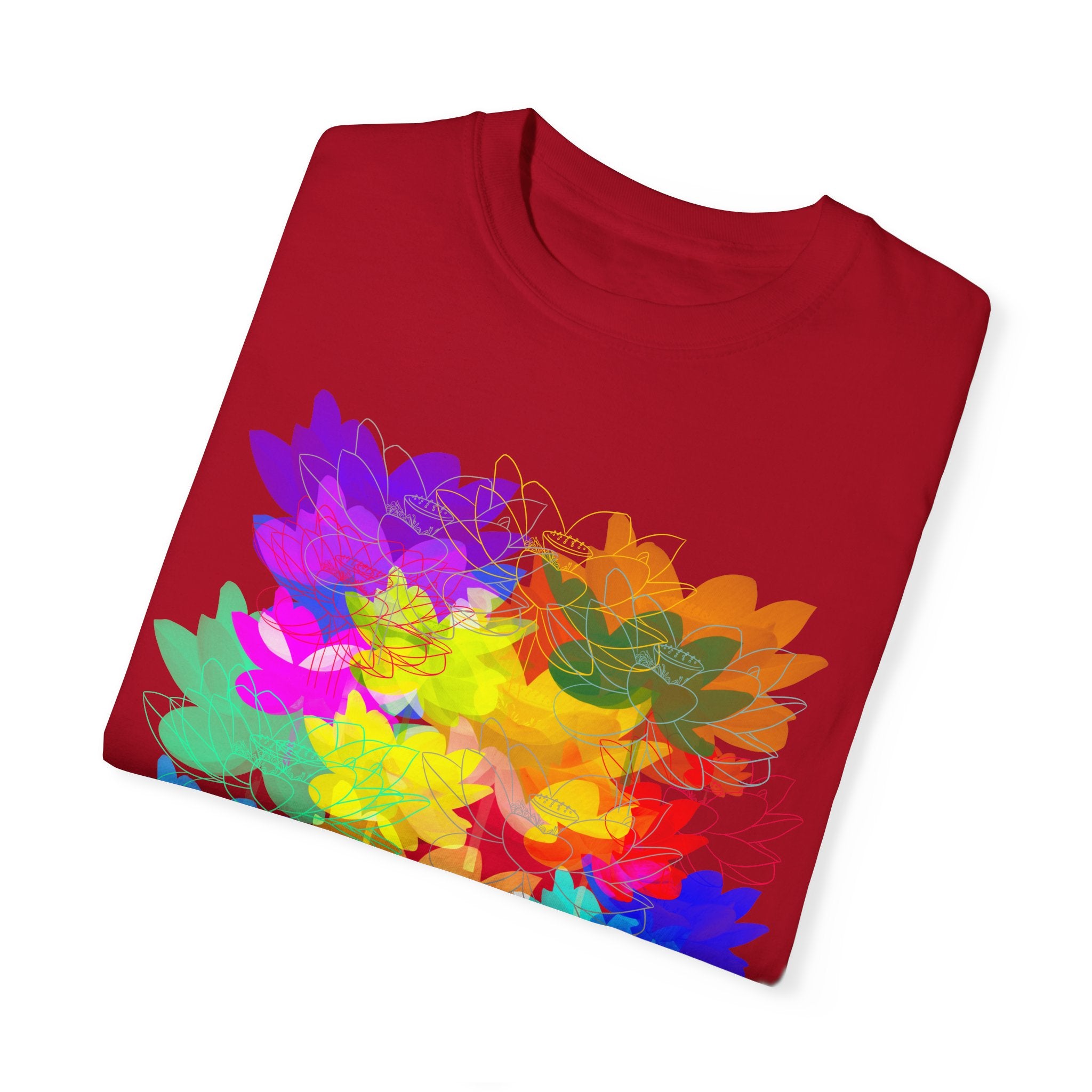 FLOWERS FOR HOURS Unisex Garment-Dyed T-shirt