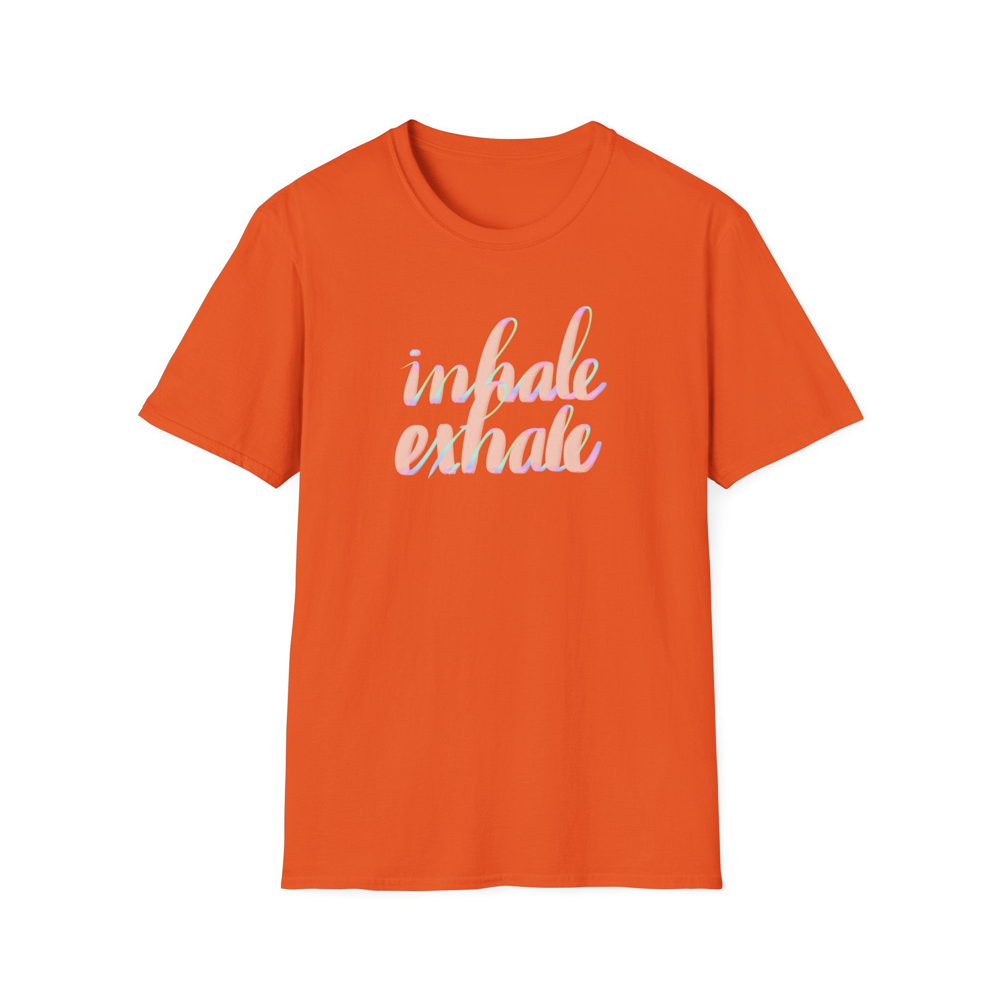 INHALE EXHALE Unisex Softstyle T-Shirt