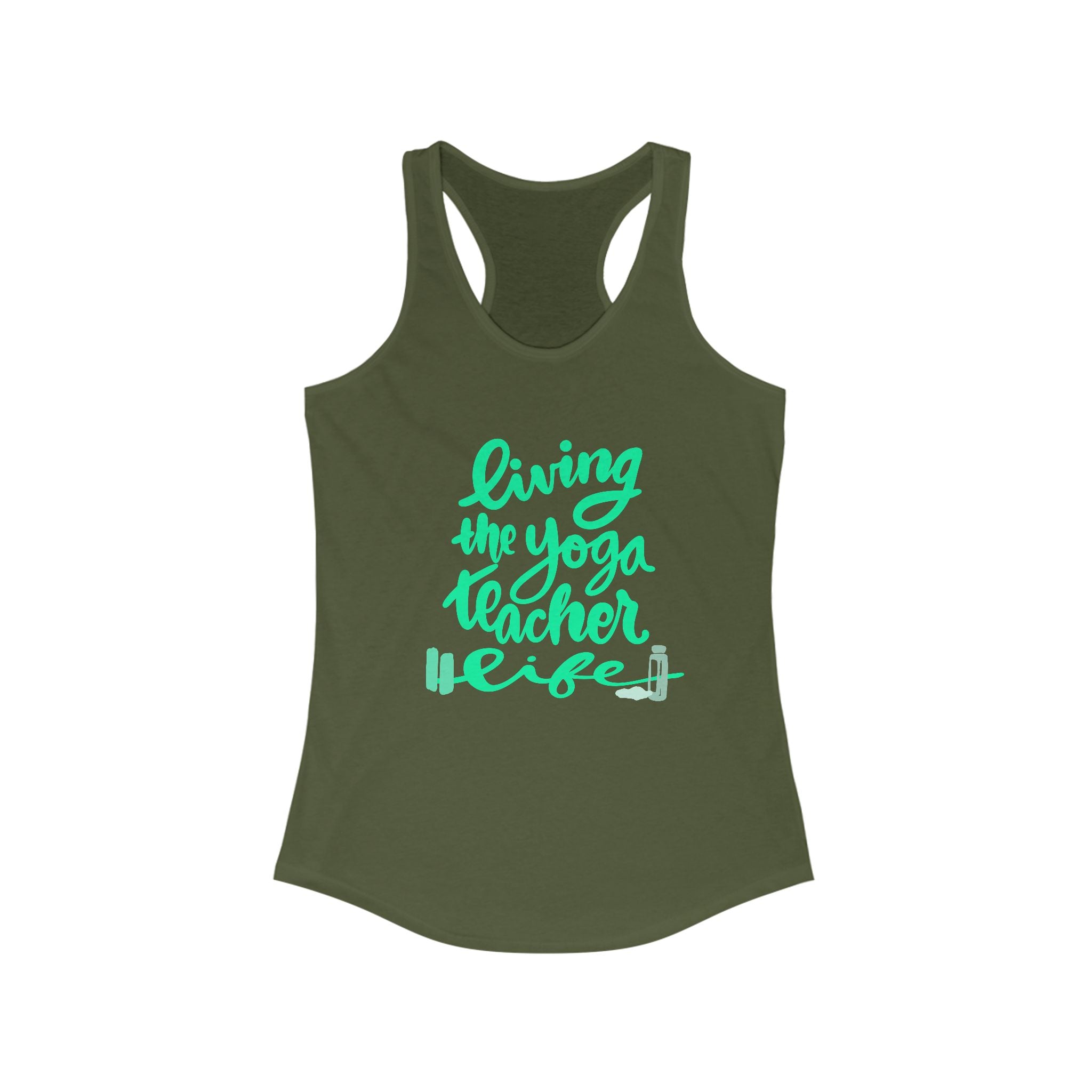 Living the Yoga Teacher Life Racerback Tank