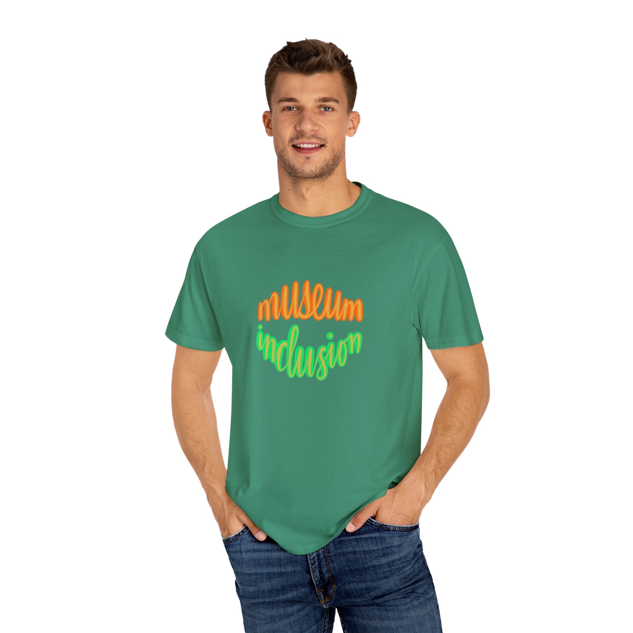 MUSEUM INCLUSION Unisex Garment-Dyed T-shirt