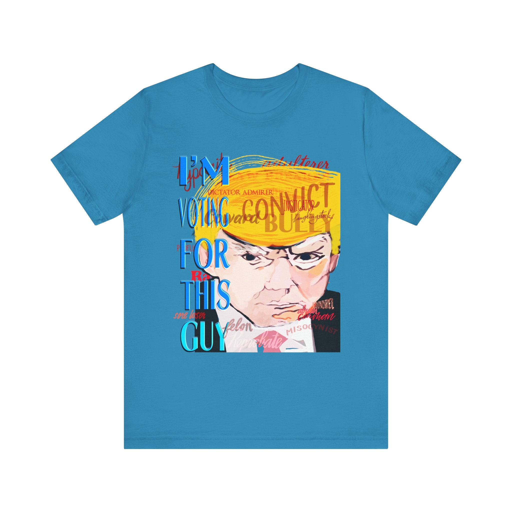 I’M VOTING FOR THIS GUY Unisex Jersey Short Sleeve Tee