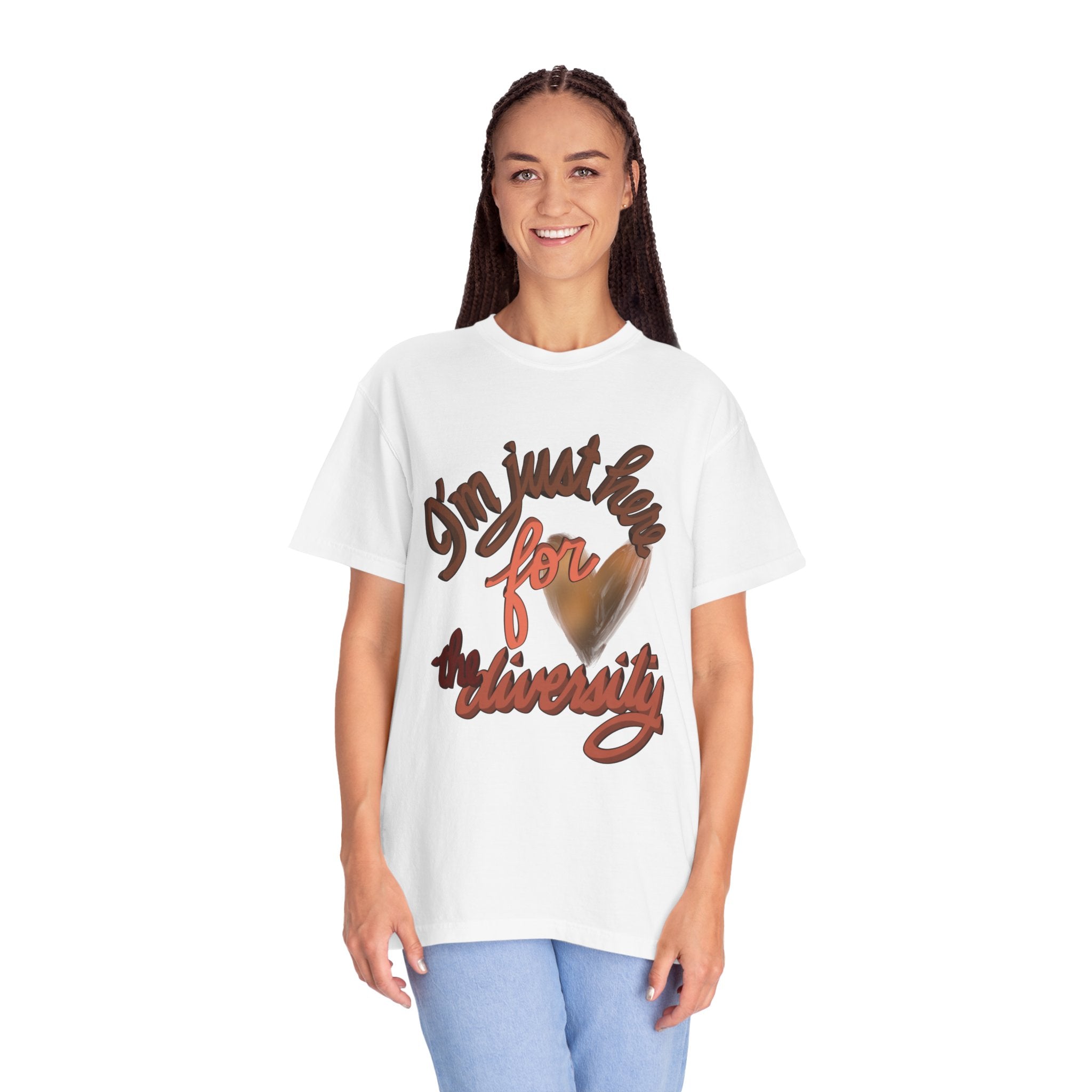 JUST HERE FOR THE DIVERSITY Unisex T-shirt