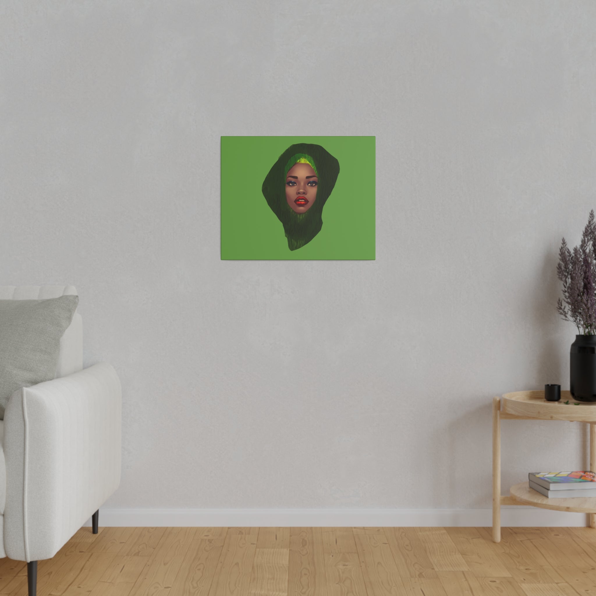KHADIJAH Matte Canvas, Stretched, 0.75"