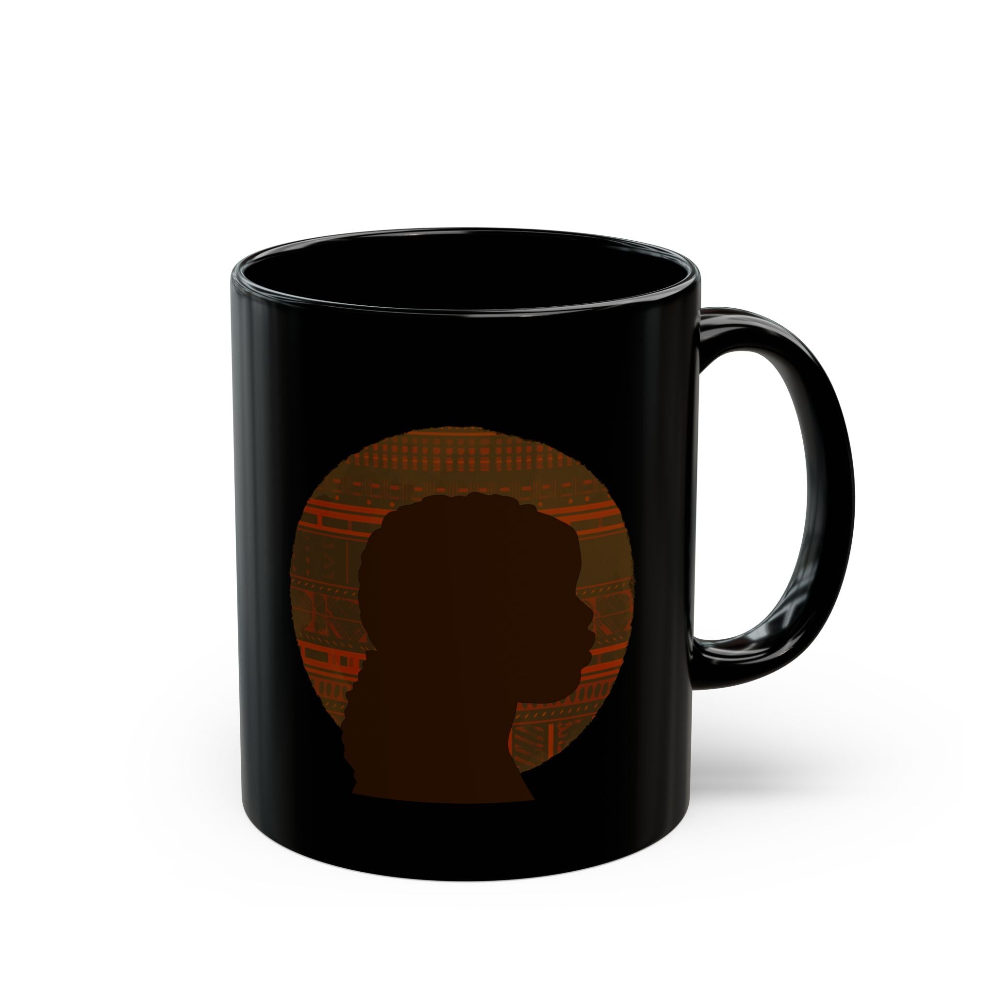 Africana Mug — Profile Black Coffee Cup