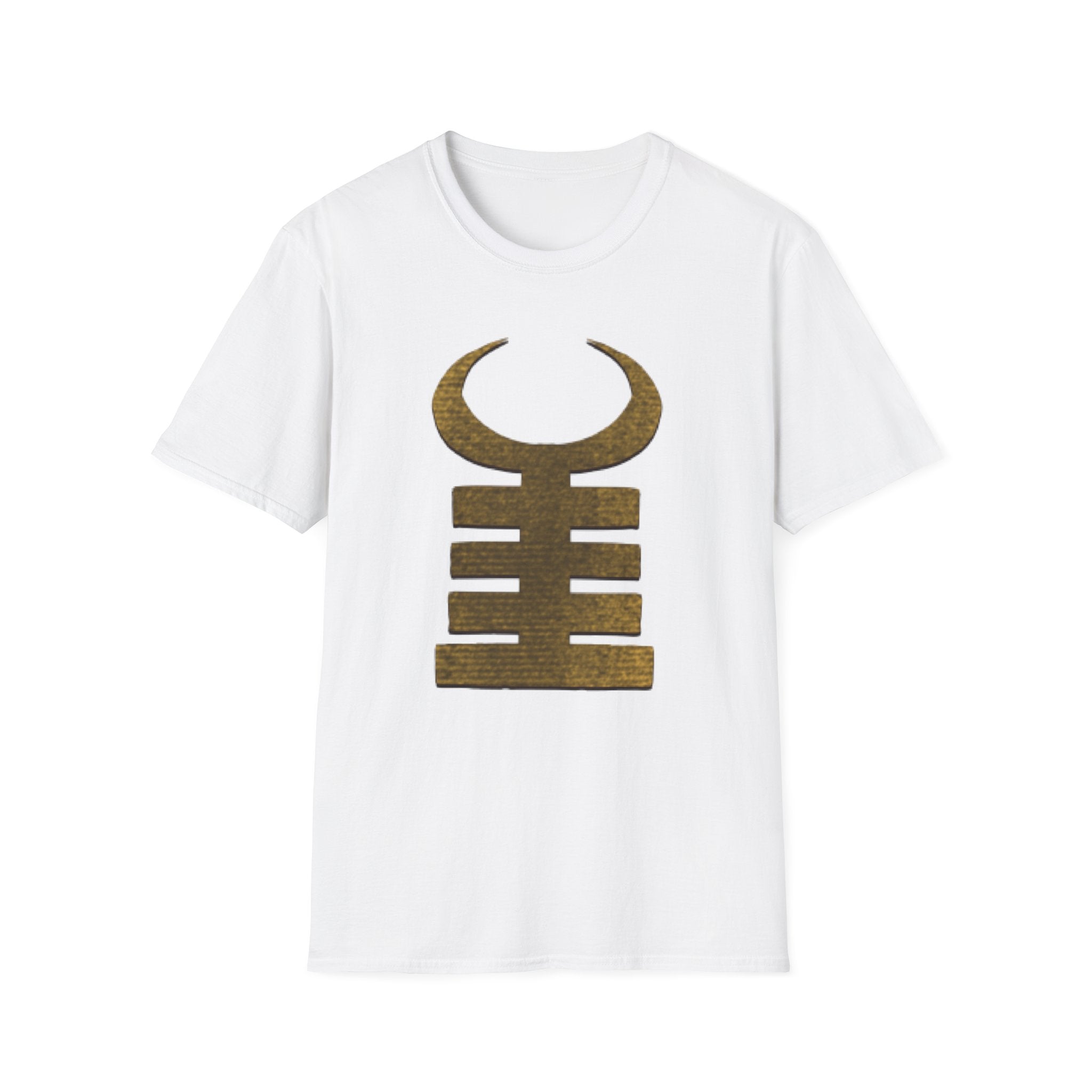 AKOBEN ADINKRA SYMBOL Unisex Softstyle T-Shirt
