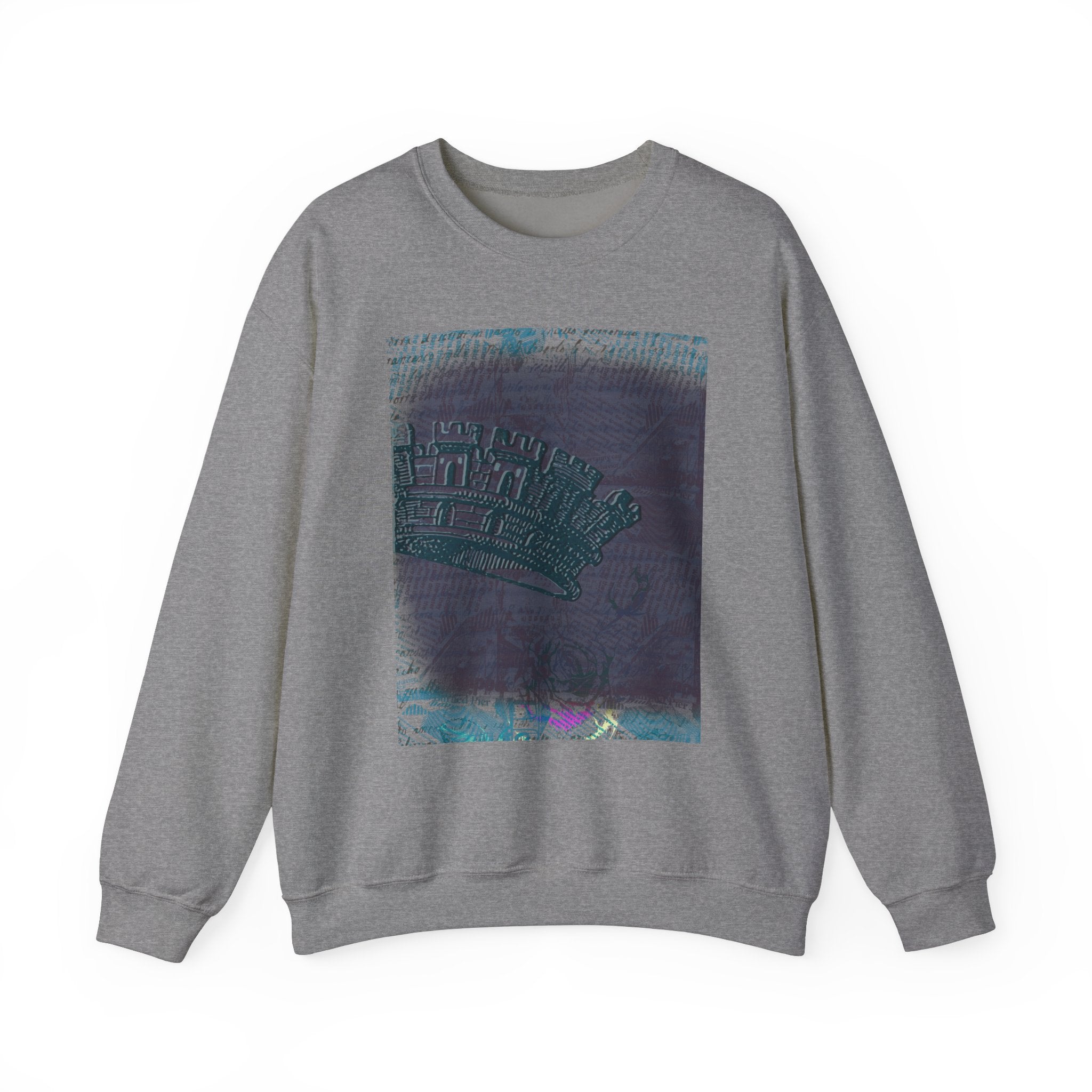 Royal Crown Vintage Crewneck Sweatshirt - Cozy Unisex Style