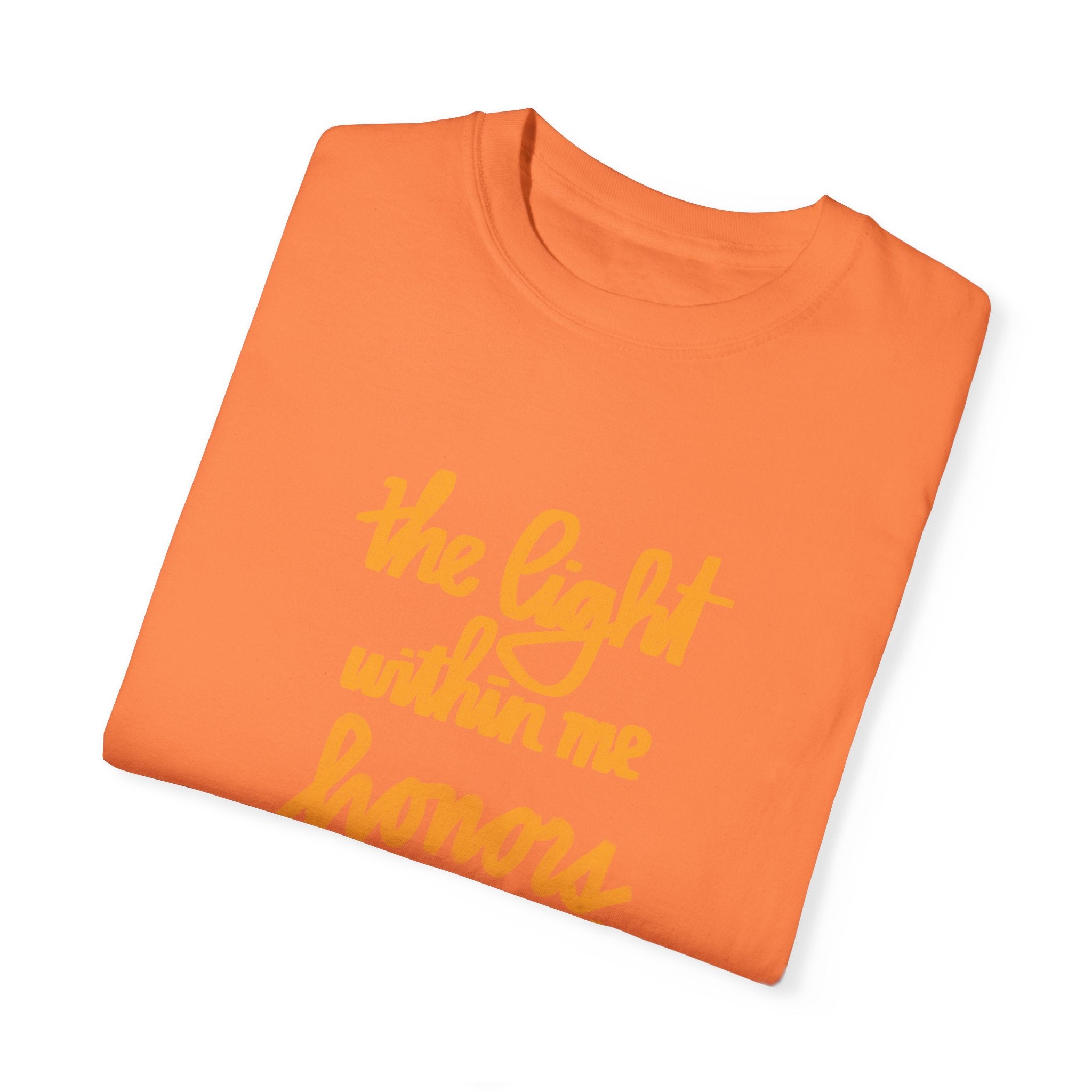 THE LIGHT WITHIN ME Unisex Garment-Dyed T-shirt