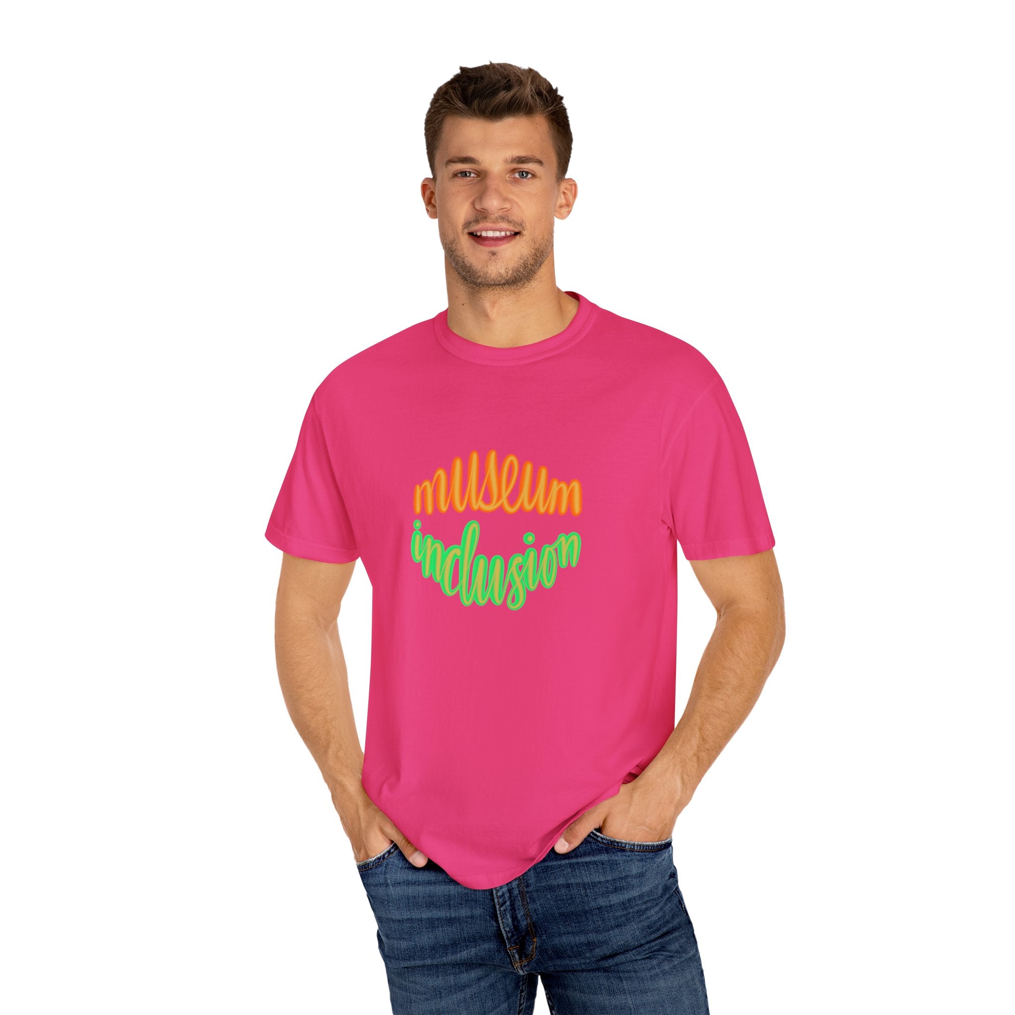MUSEUM INCLUSION Unisex Garment-Dyed T-shirt