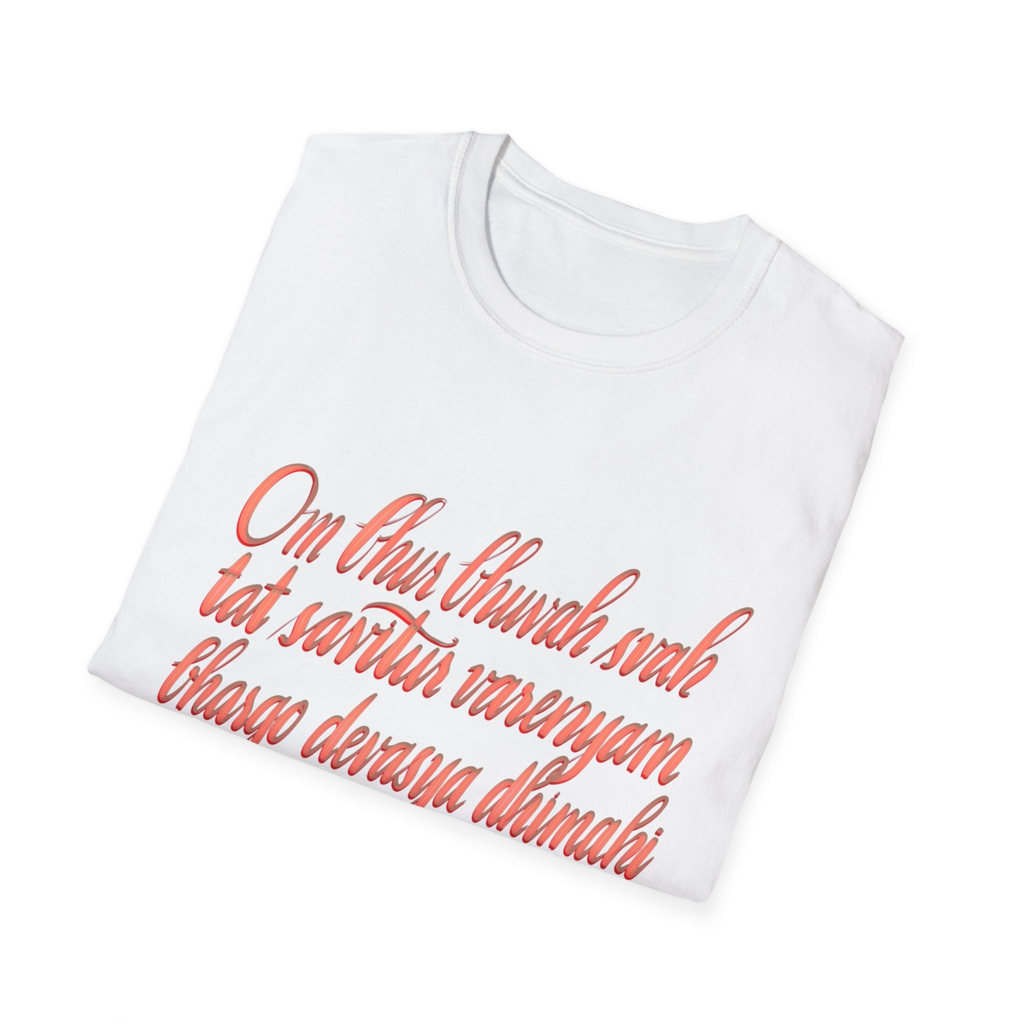 Spiritual Affirmation Unisex Softstyle T-Shirt - Inspirational Quote Tee