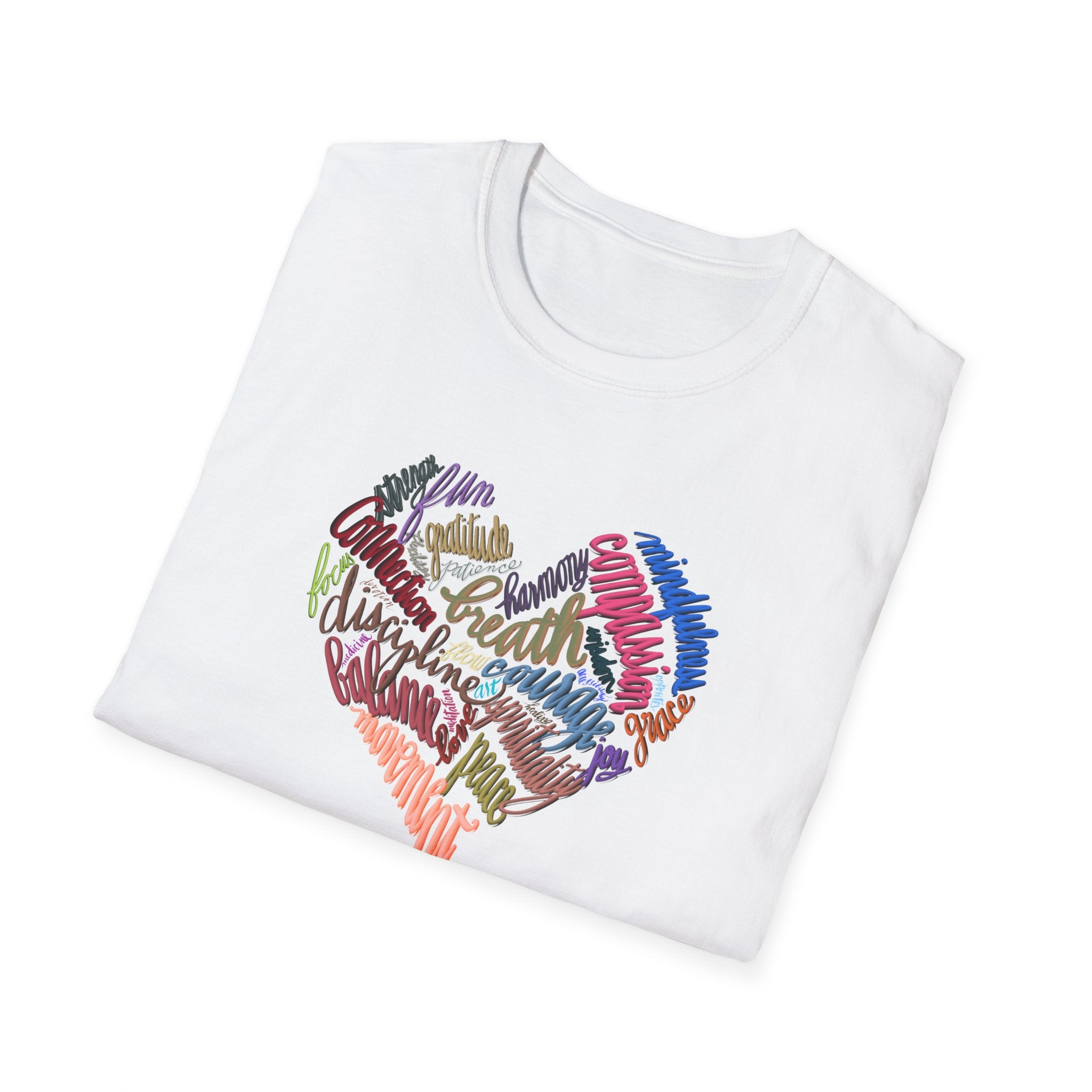 YOGA HAS MY HEART Softstyle T-Shirt