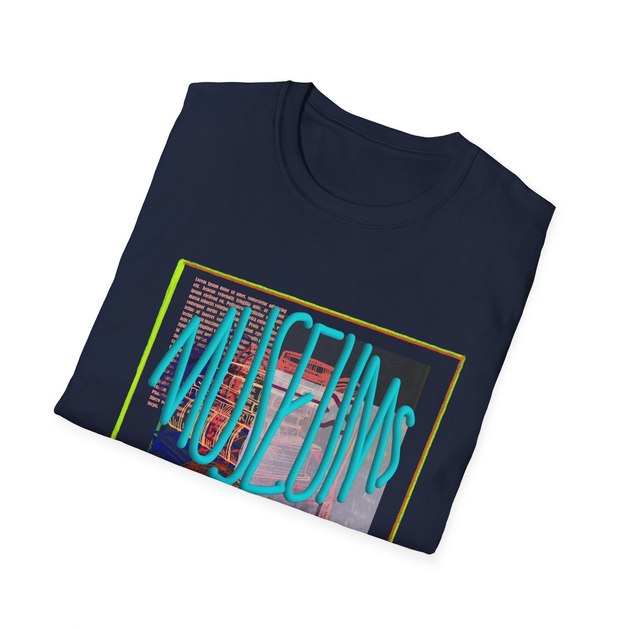MUSEUMS MAKE MEMORIES Unisex Softstyle T-Shirt