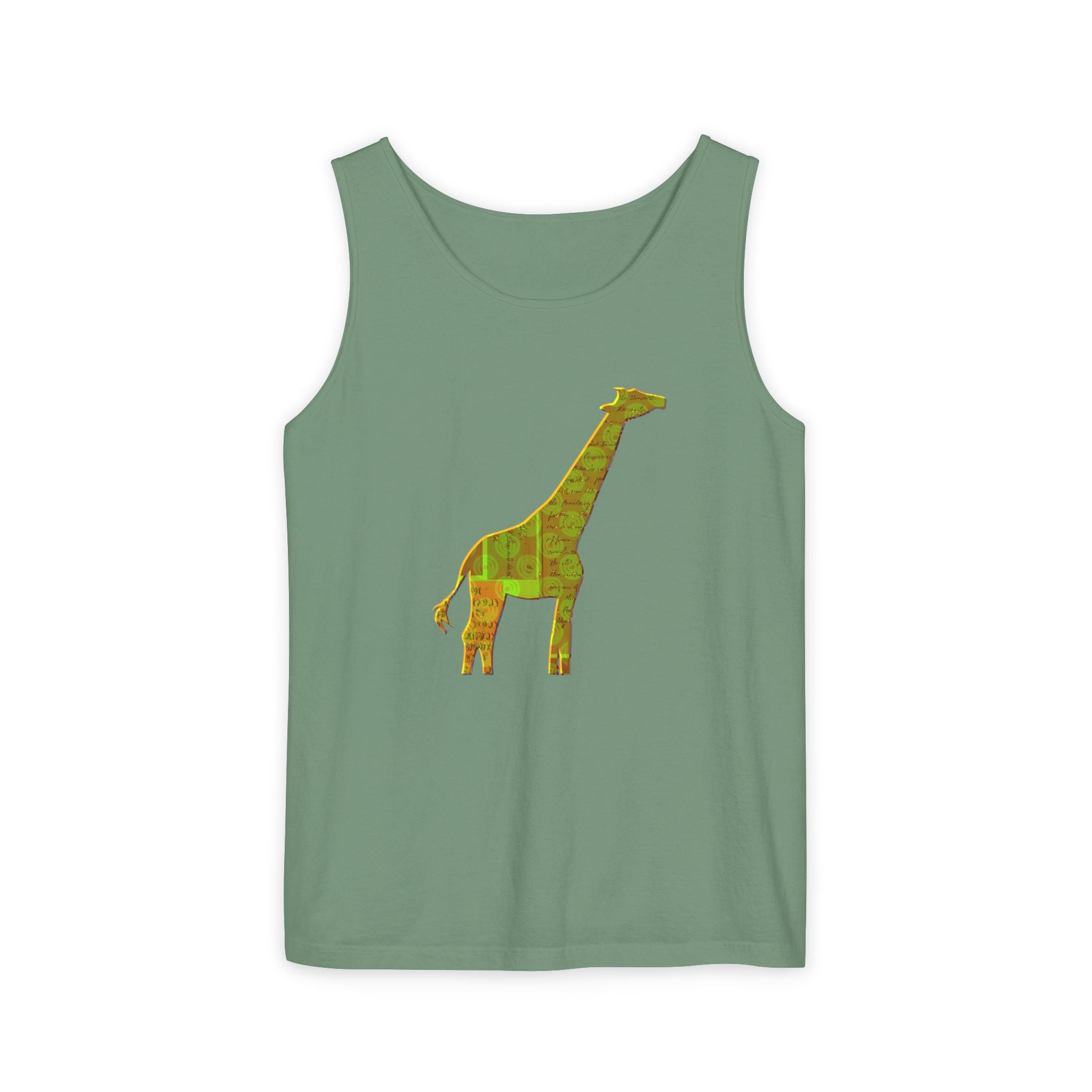 Giraffe Tank Top - Eco-Friendly Summer Wear
