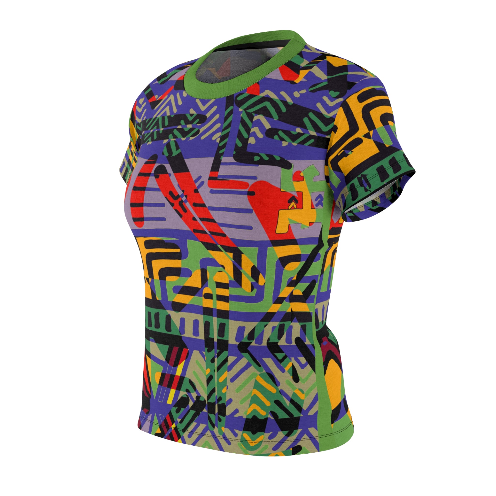 FURAHA Women's Cut & Sew Tee (AOP)