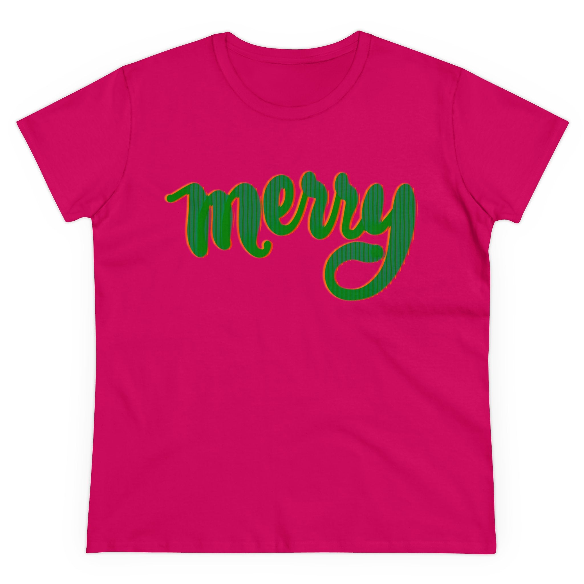 MERRY Women's Midweight Cotton Tee