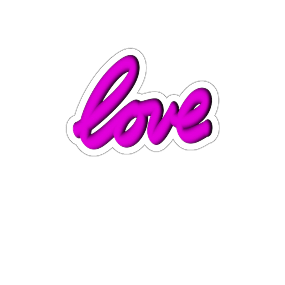 LOVE: Kiss-Cut Stickers