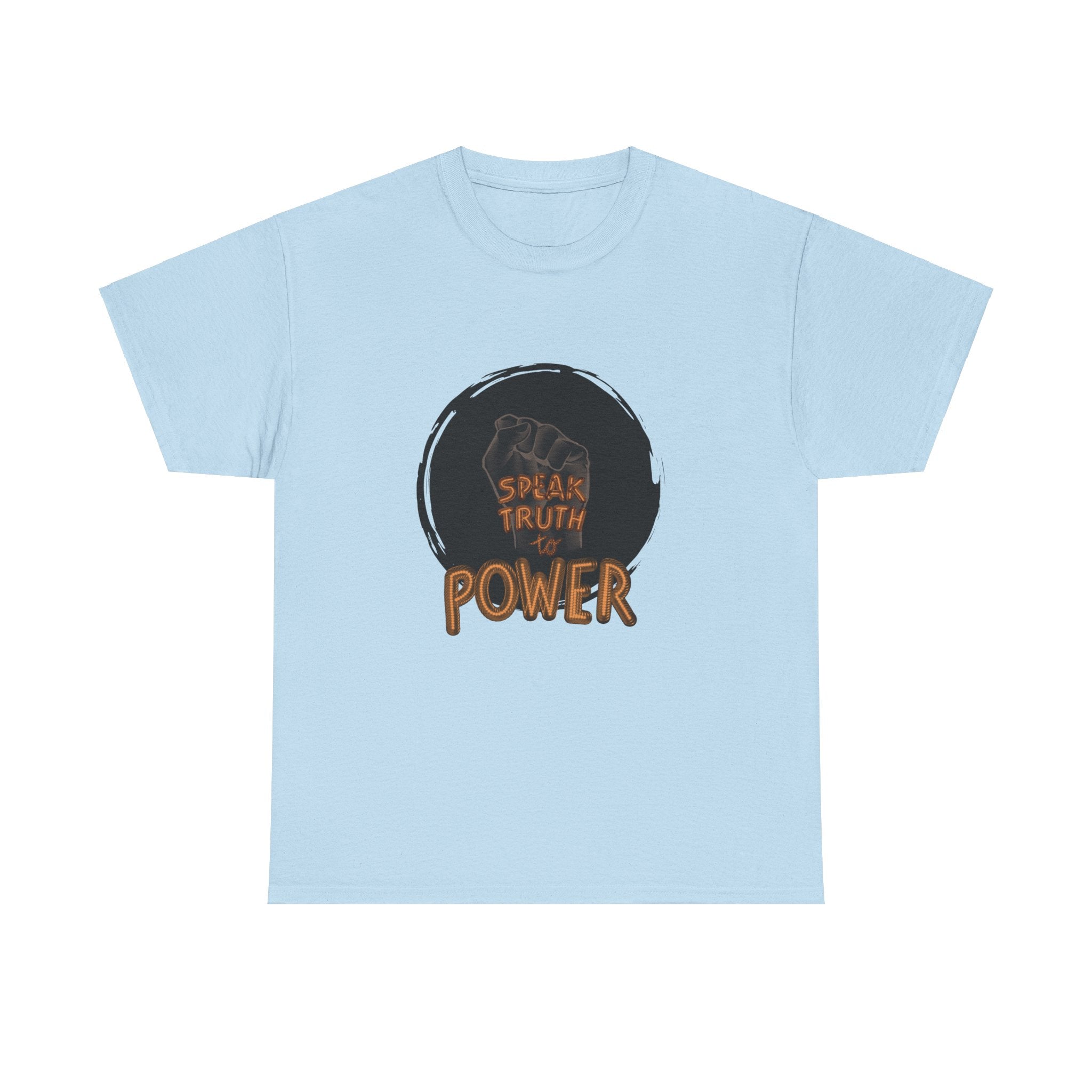 SPEAK TRUTH TO POWER Unisex Heavy Cotton Tee