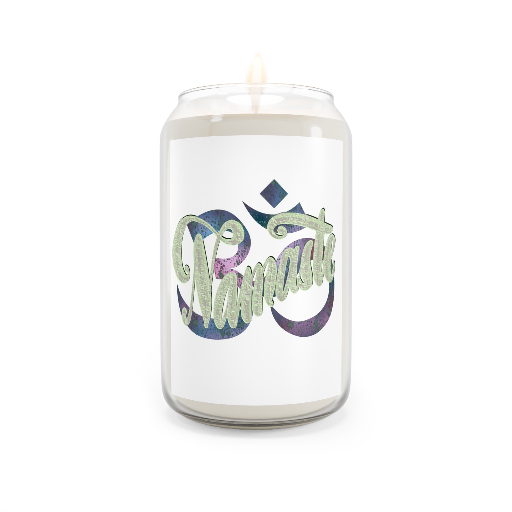 Namaste Scented Soy Candle 13.75oz — Festive Floral Fragrance