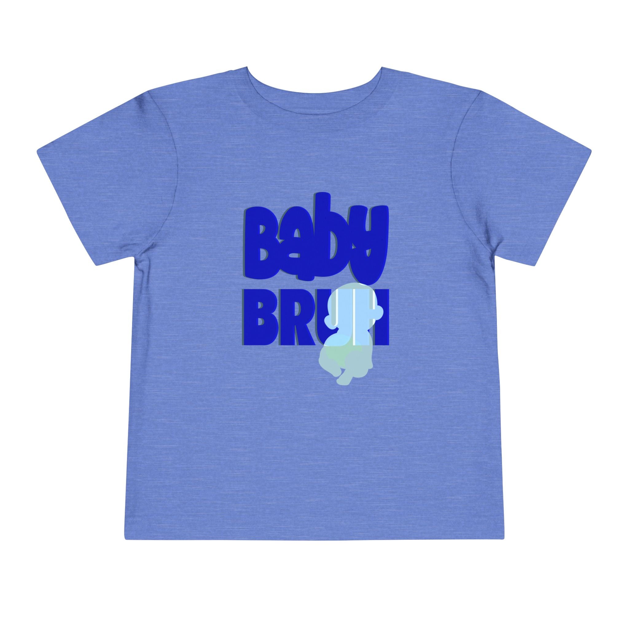 Toddler Tee BABY BRUH Cute Family Love Design
