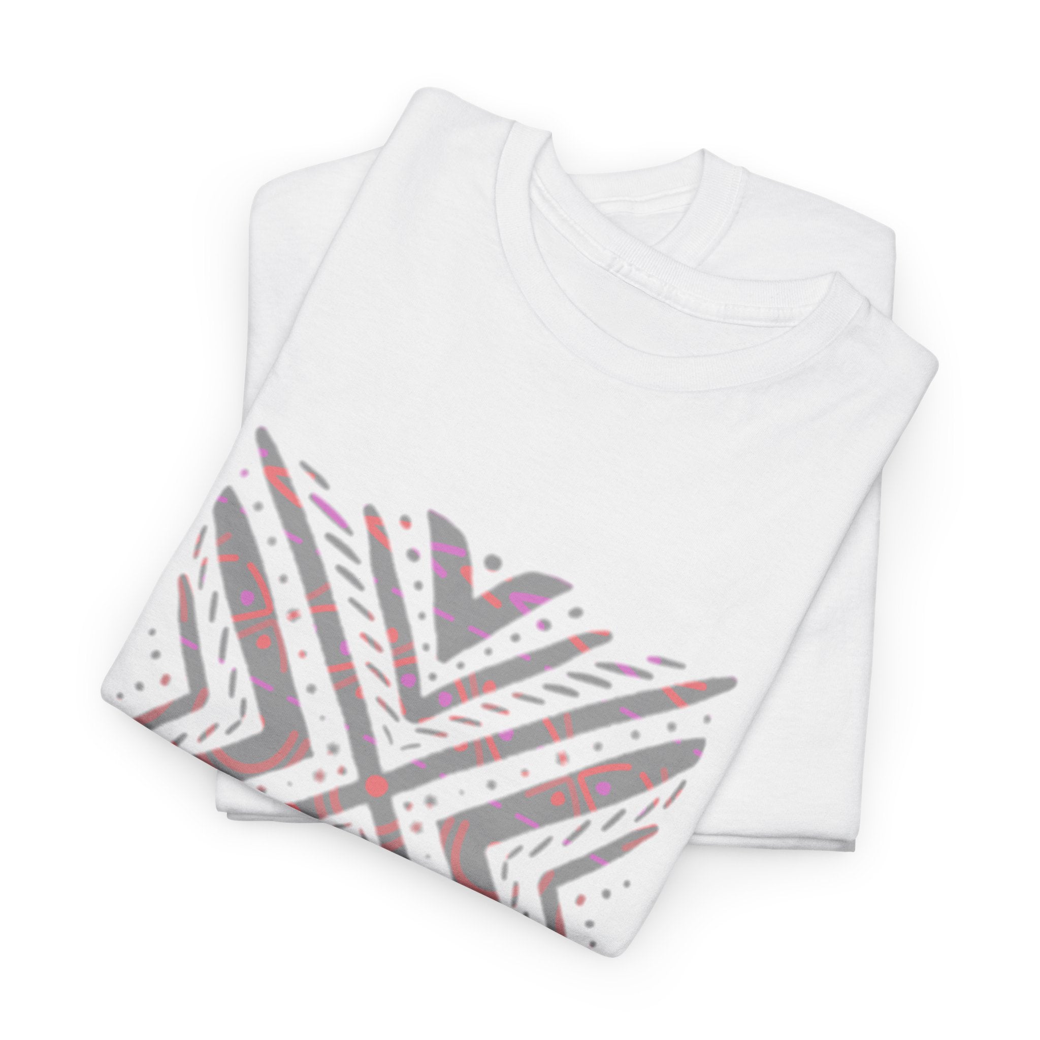 Stylish Unisex Heavy Cotton Tee - Adinkra Design, Casual Everyday Wear, Gift for Friends, Summer Fashion, Unique Graphic Tee