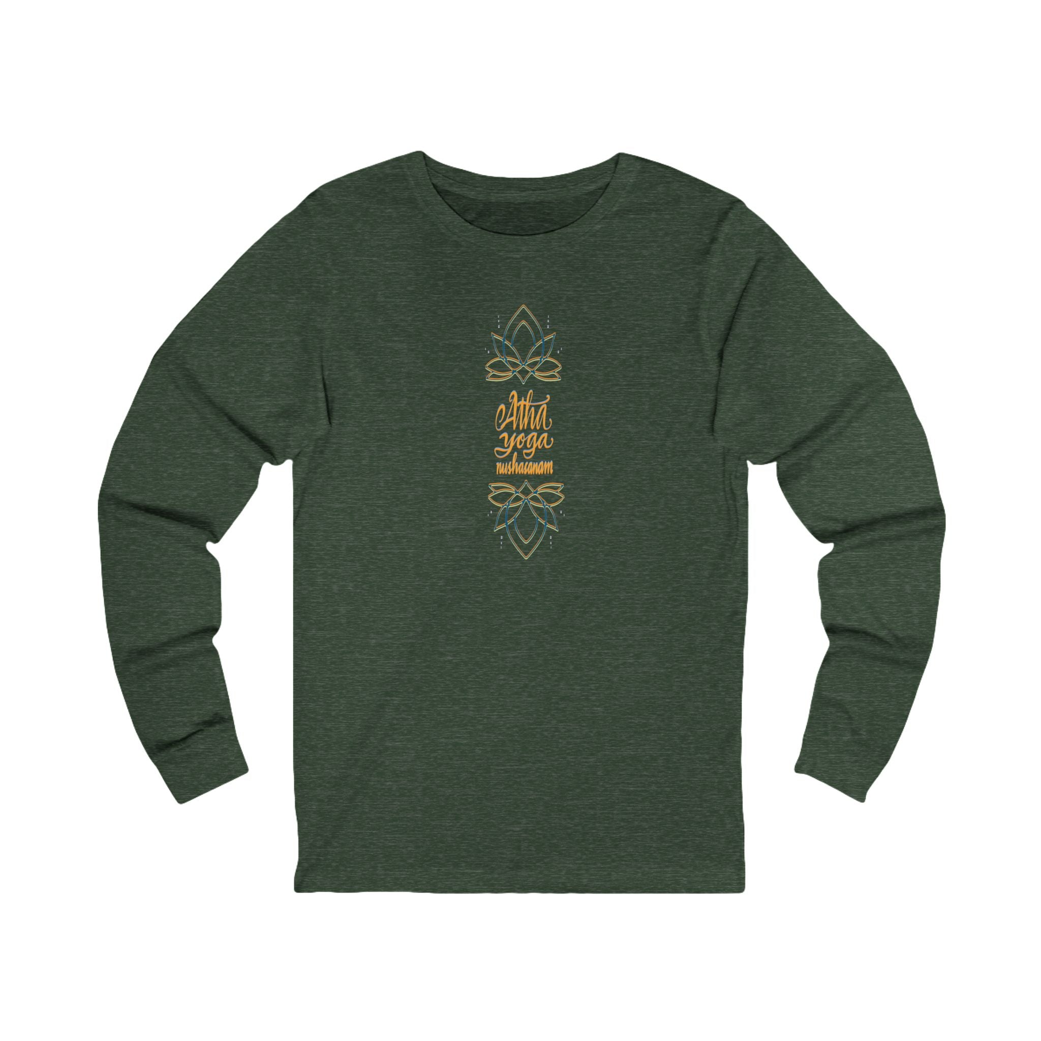 Mindful Yoga Unisex Long Sleeve Tee