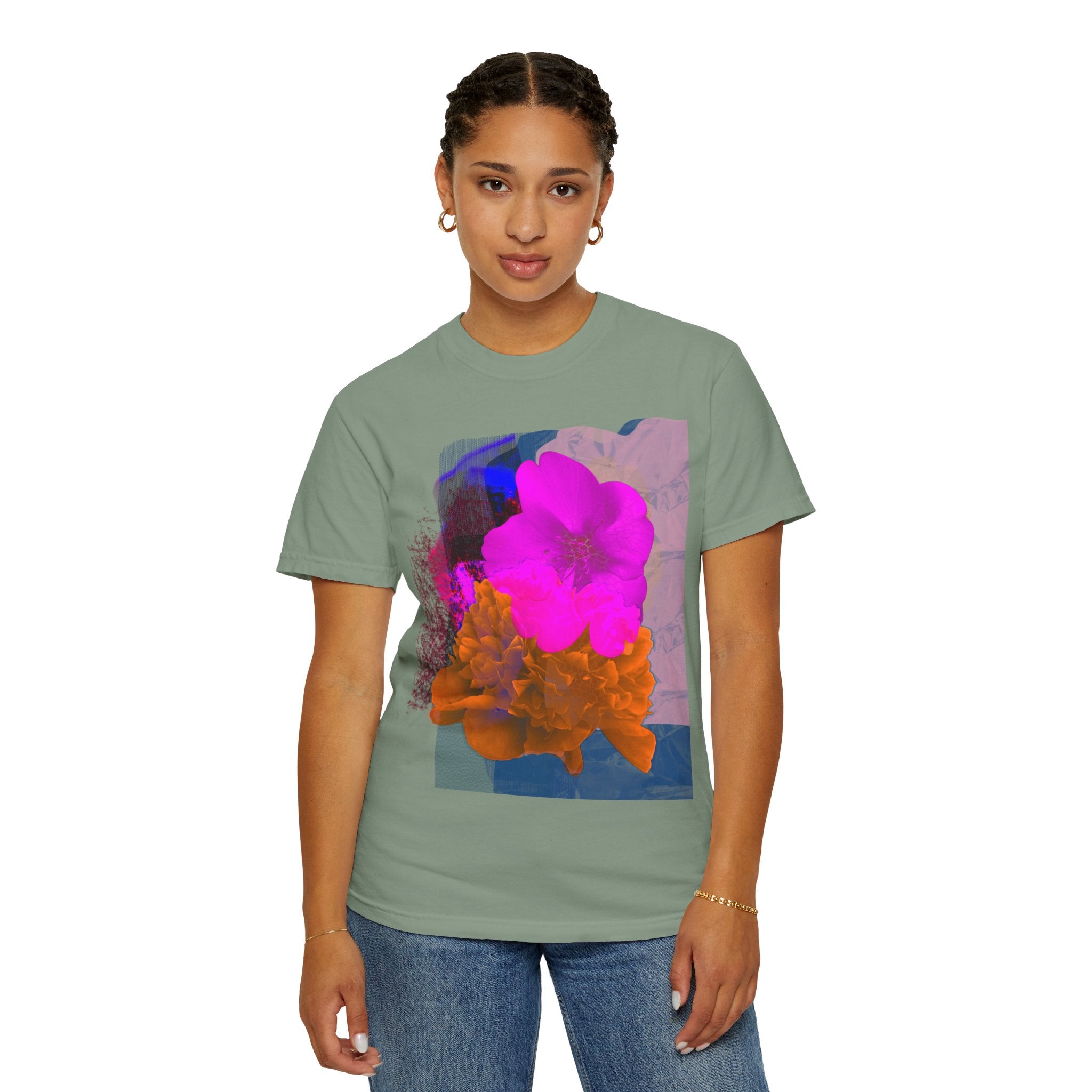 FLORABUNDANCE Unisex Garment-Dyed T-shirt