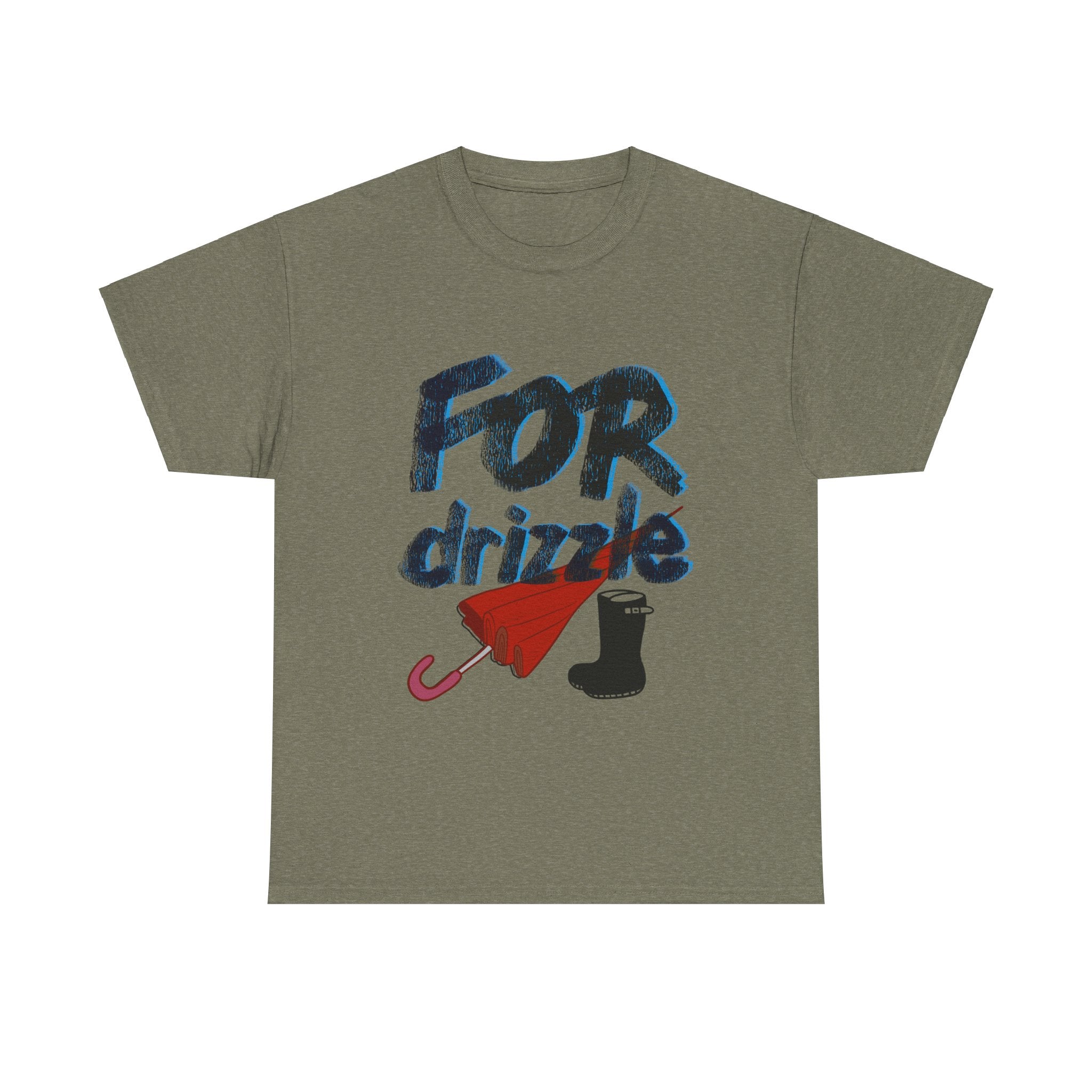 FOR DRIZZLE Unisex Heavy Cotton Tee