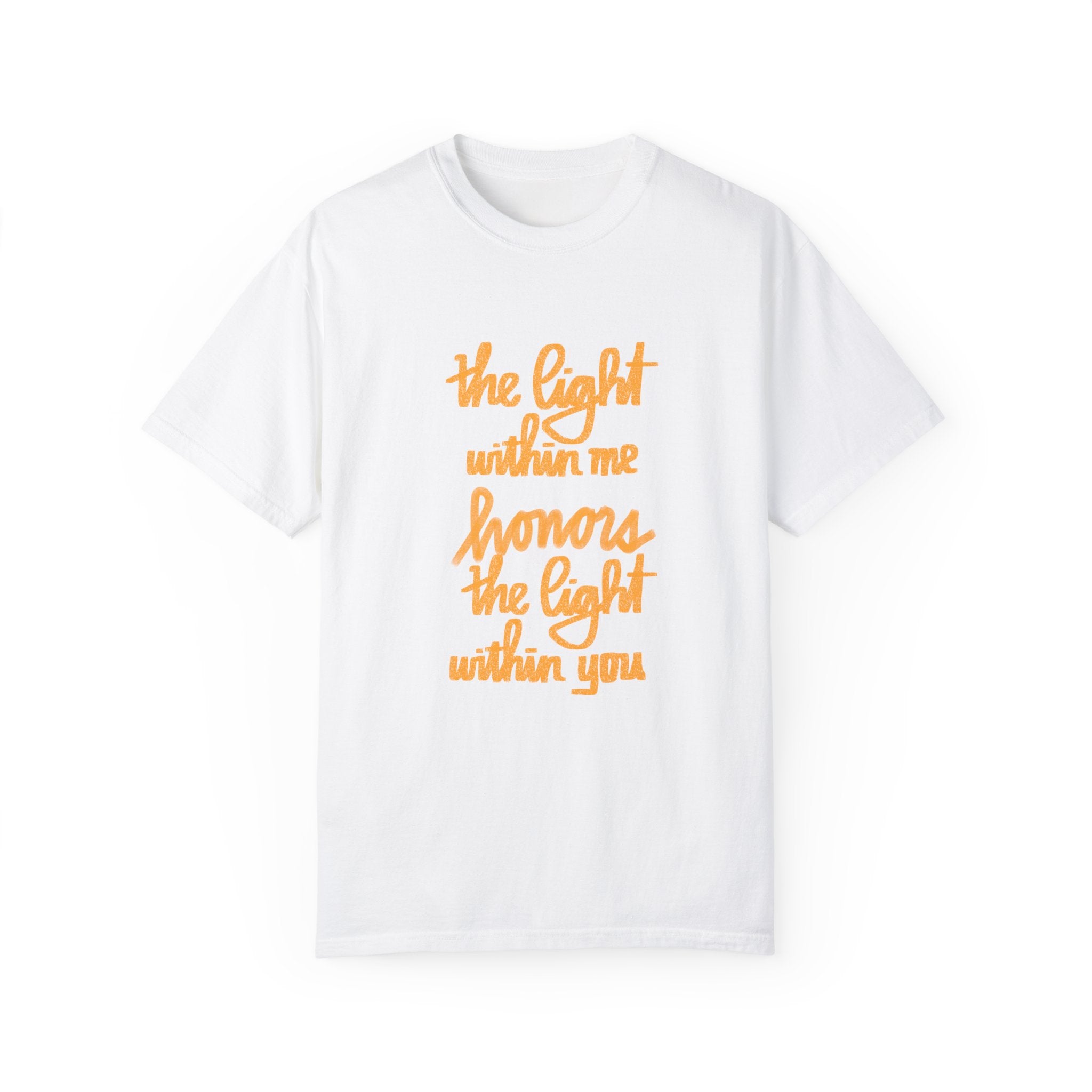 THE LIGHT WITHIN ME Unisex Garment-Dyed T-shirt